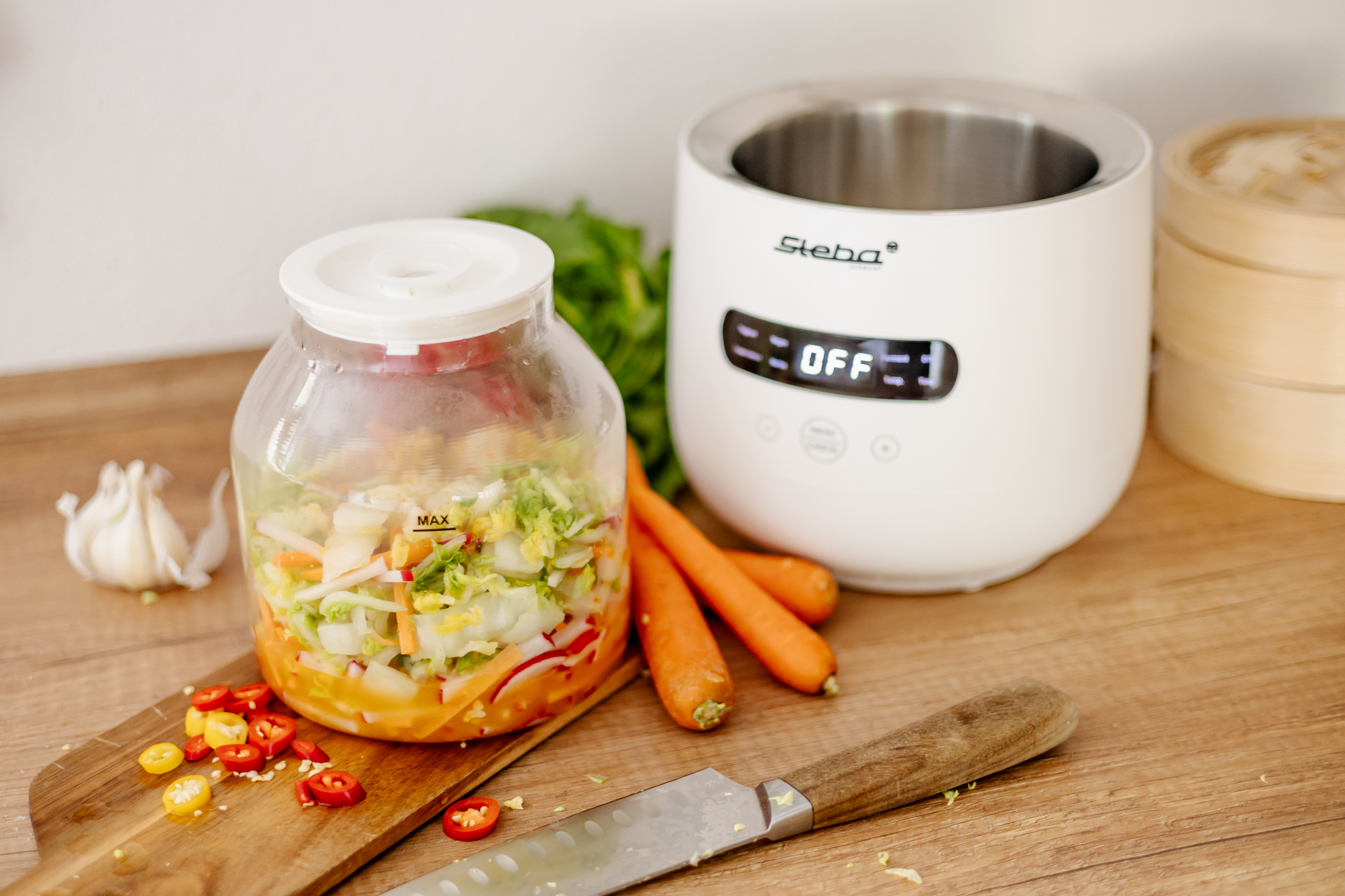 Steba JM 4 FERMENT Joghurtmaker – Elektrischer Joghurtbereiter für cremigen Naturjoghurt & fermentierte Spezialitäten 3