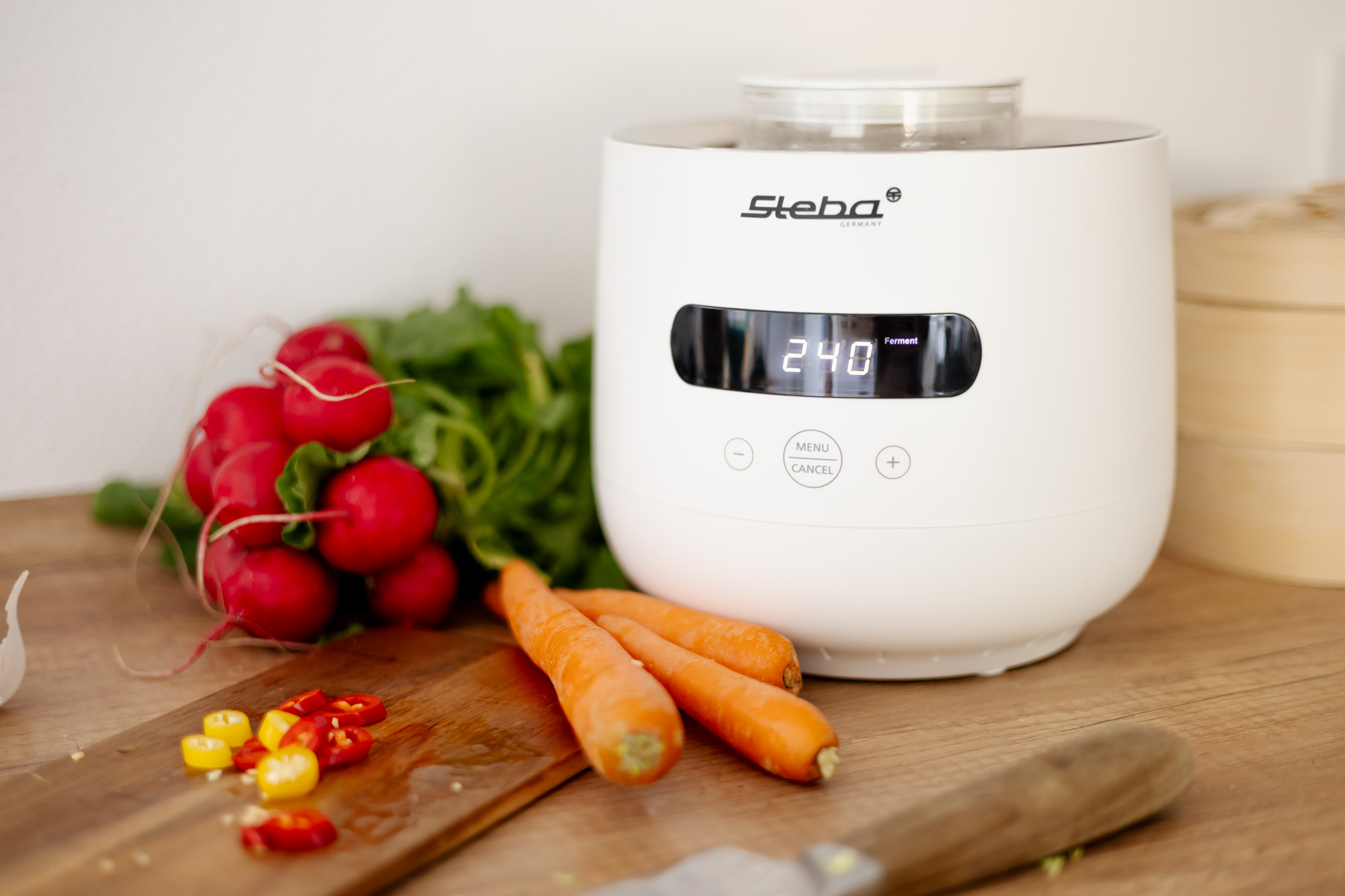 Steba JM 4 FERMENT Joghurtmaker – Elektrischer Joghurtbereiter für cremigen Naturjoghurt & fermentierte Spezialitäten 4