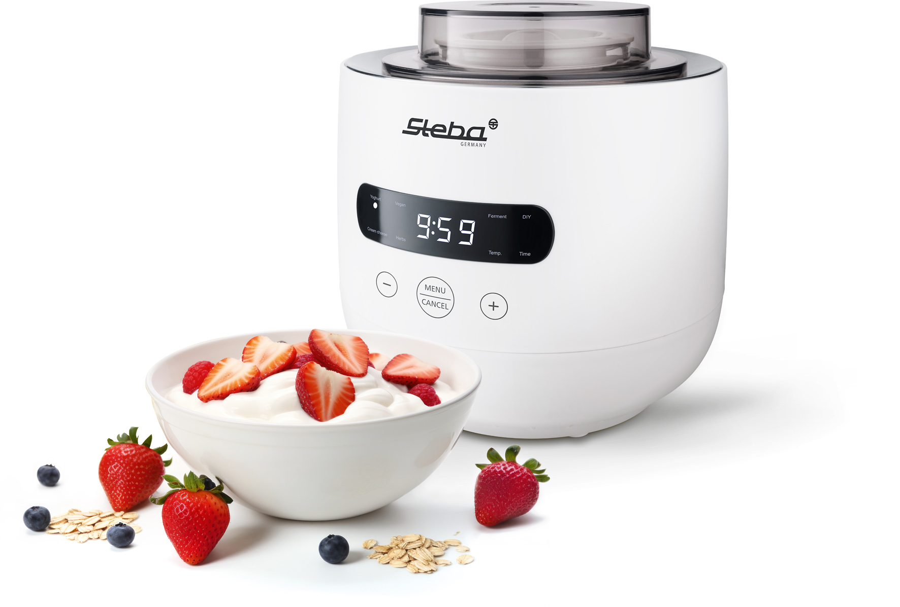 Steba JM 4 FERMENT Joghurtmaker – Elektrischer Joghurtbereiter für cremigen Naturjoghurt & fermentierte Spezialitäten 5