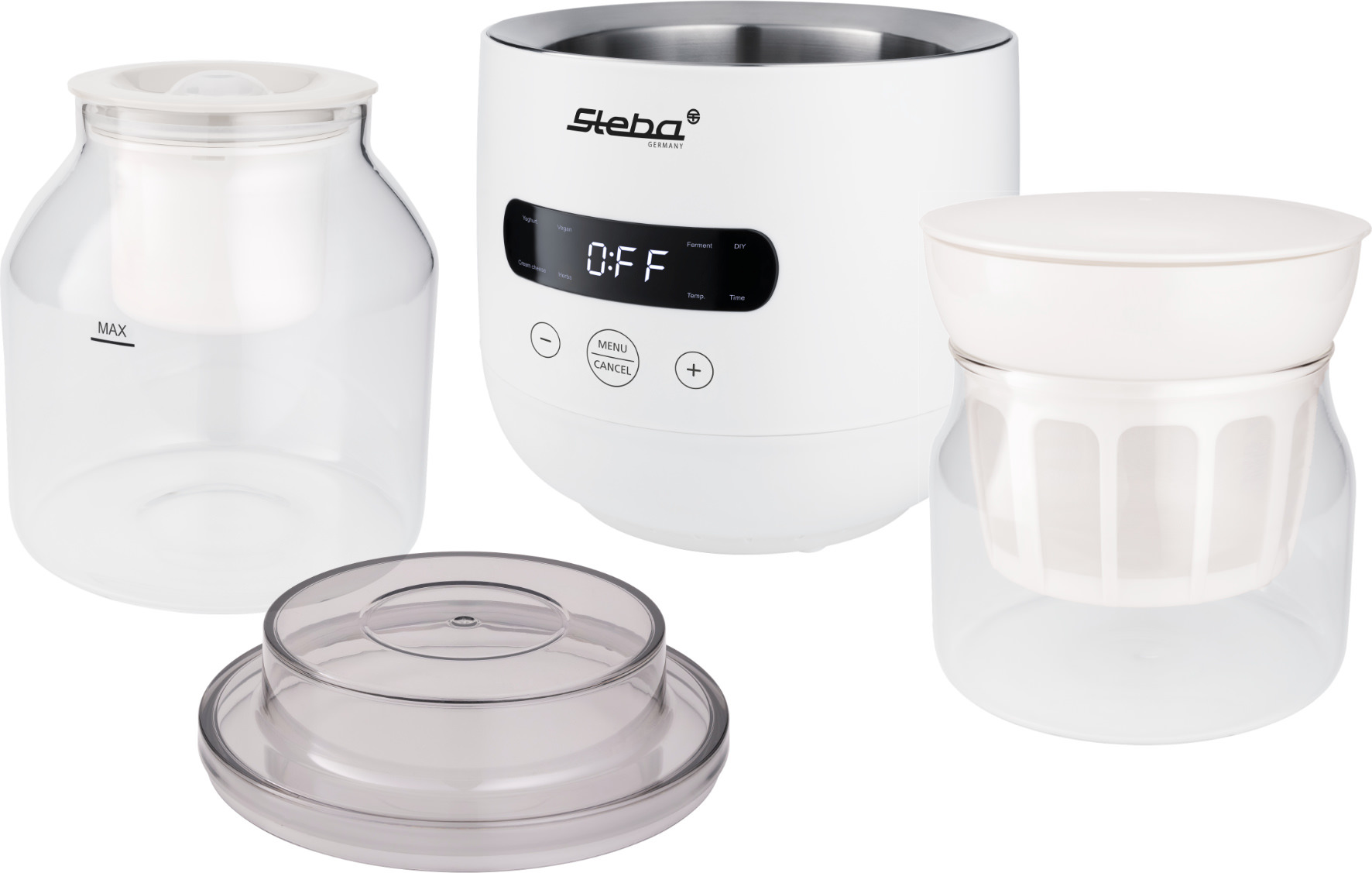 Steba JM 4 FERMENT Joghurtmaker – Elektrischer Joghurtbereiter für cremigen Naturjoghurt & fermentierte Spezialitäten 10