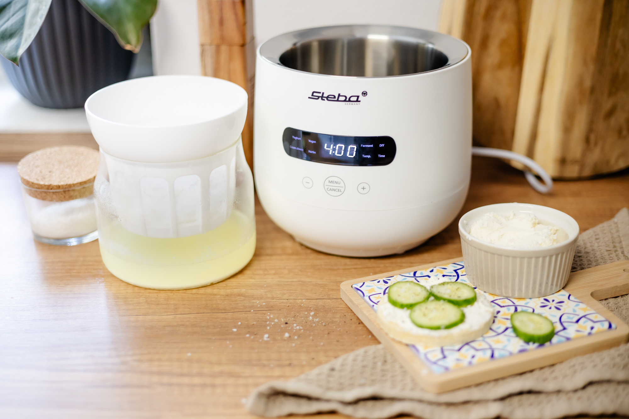 Steba JM 4 FERMENT Joghurtmaker – Elektrischer Joghurtbereiter für cremigen Naturjoghurt & fermentierte Spezialitäten 18