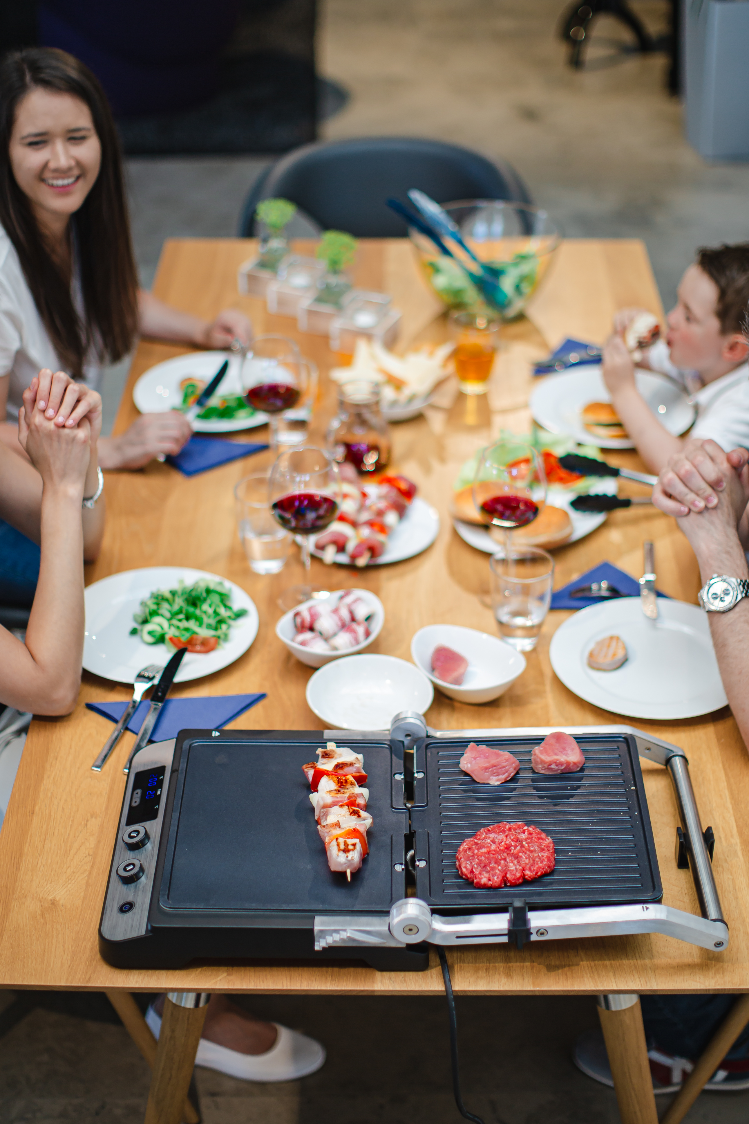 Steba FG 120 Low Fat Grill – Fettarmer Kontaktgrill für gesundes Grillen zuhause 4