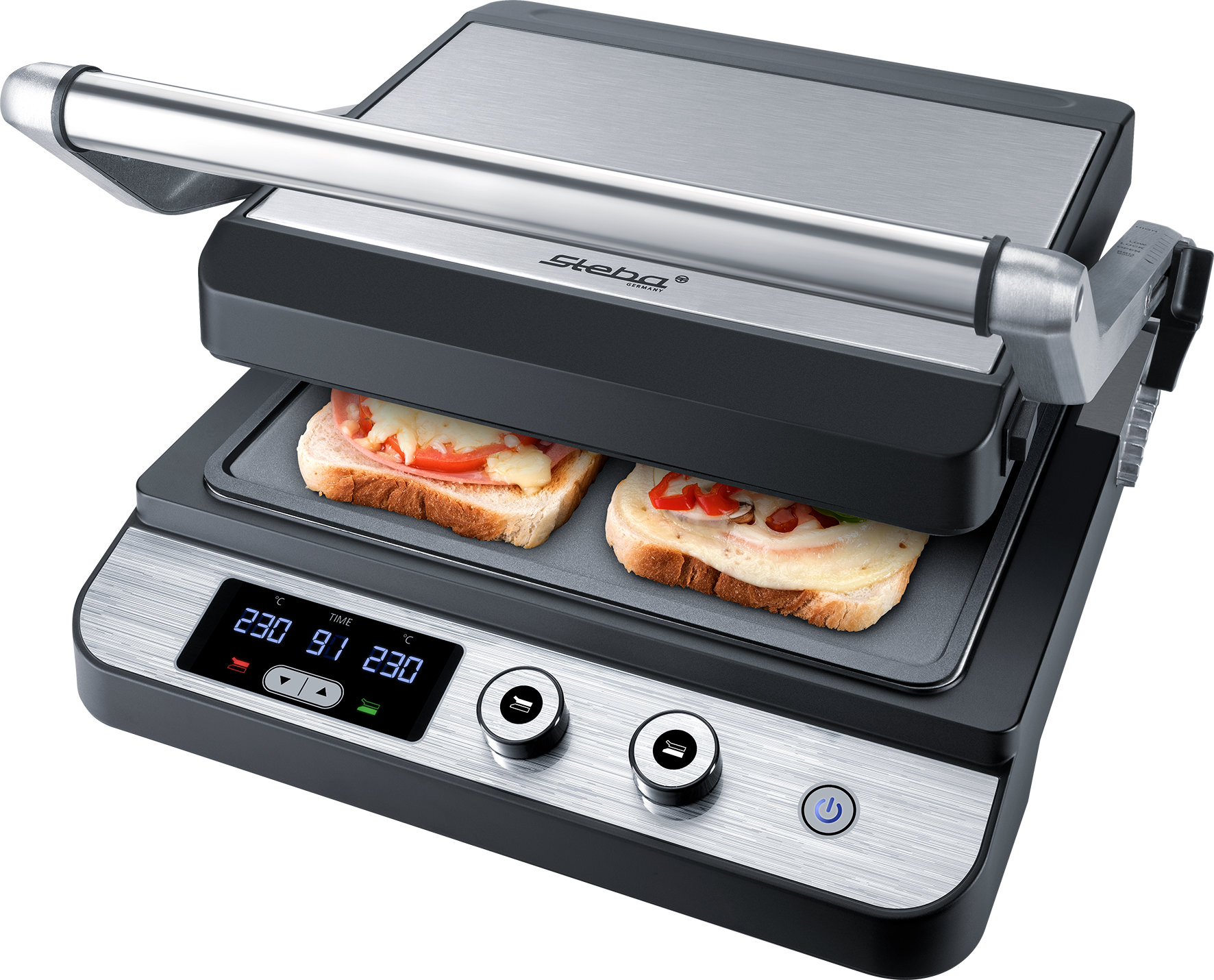 Steba FG 120 Low Fat Grill – Fettarmer Kontaktgrill für gesundes Grillen zuhause 6