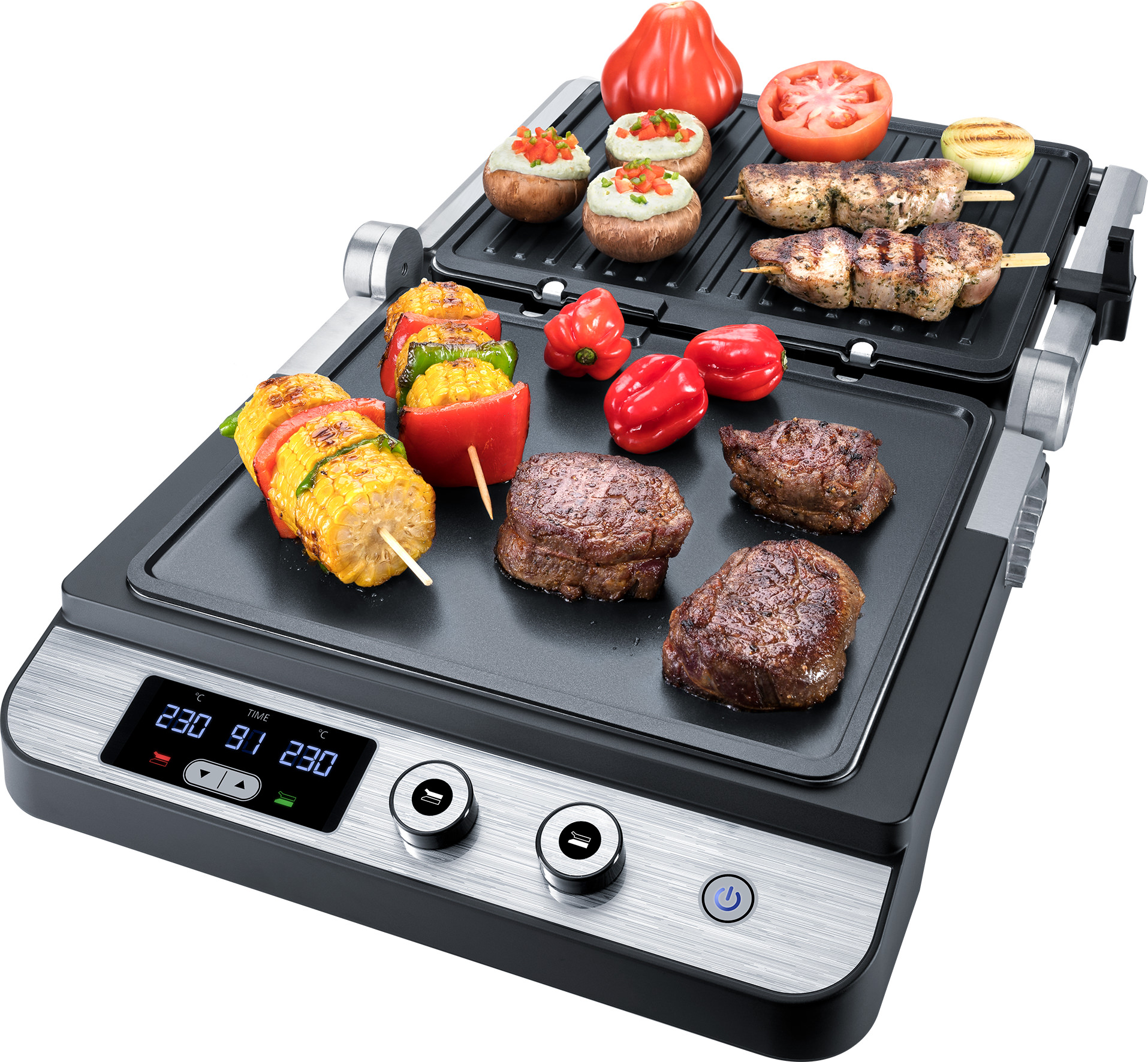 Steba FG 120 Low Fat Grill – Fettarmer Kontaktgrill für gesundes Grillen zuhause 7