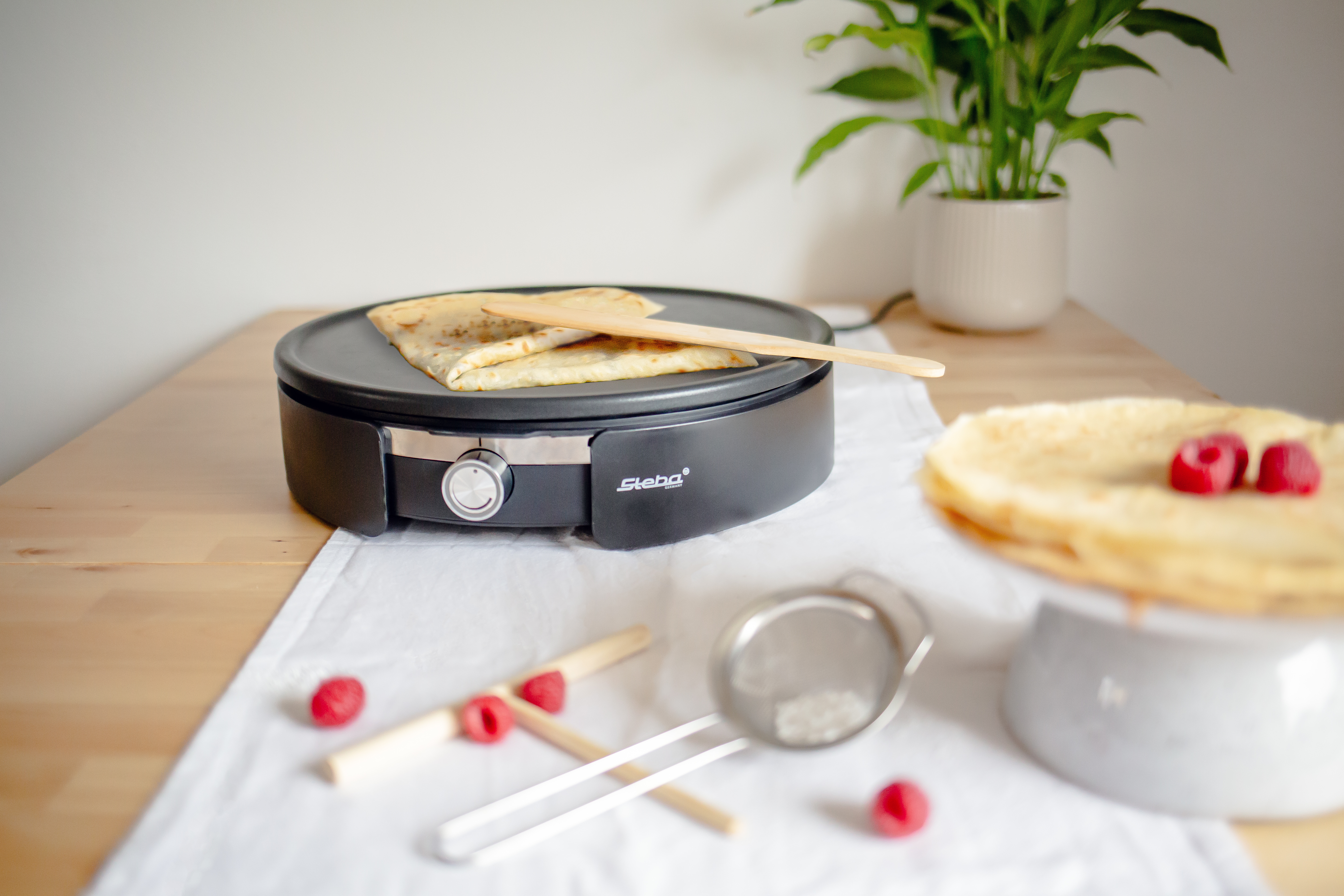 Steba CR 36 Crepe Maker – Elektrisches Crêpes-Gerät für perfekte Crêpes & Pfannkuchen zu Hause 11