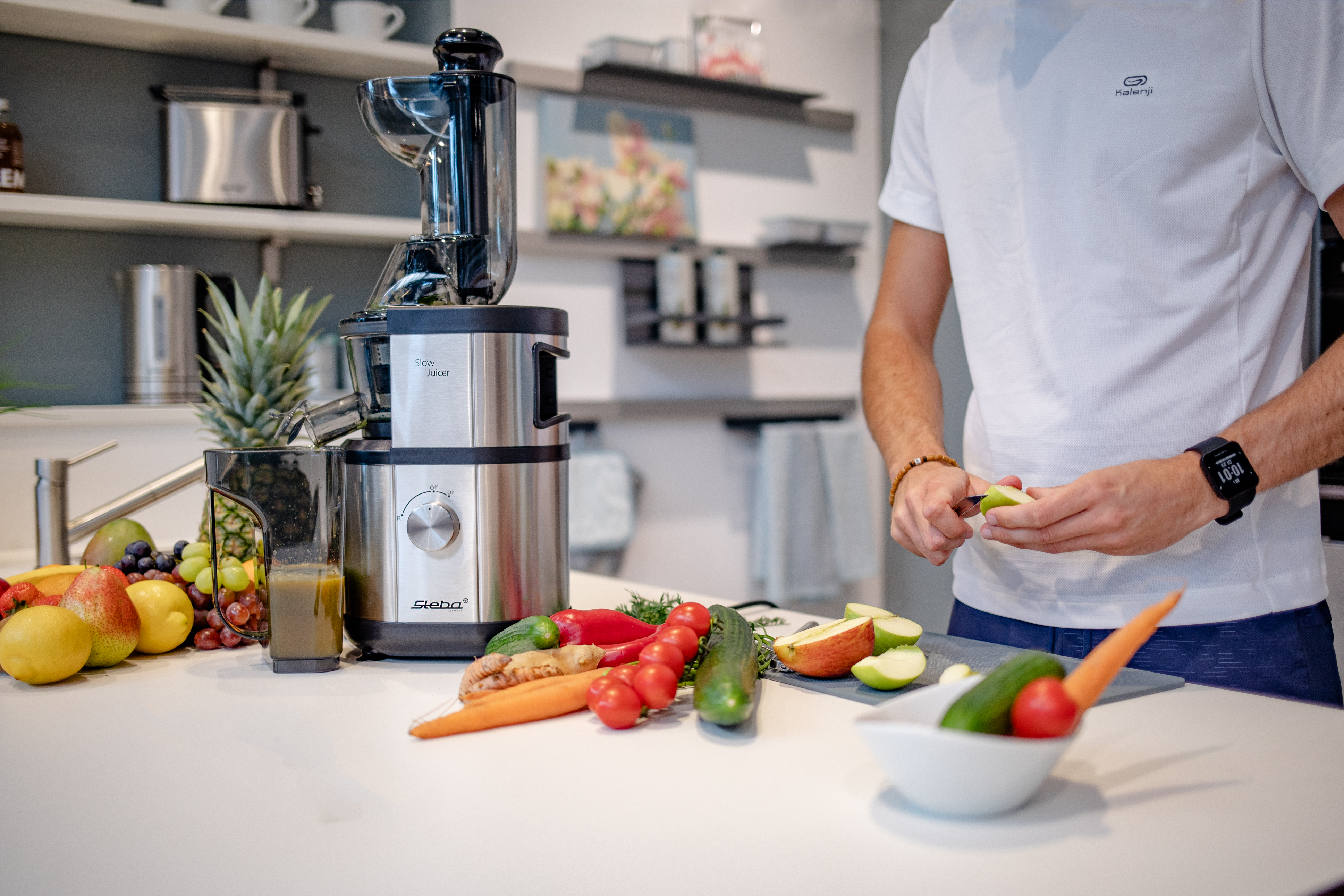 Steba E 400 Slowjuicer – Schonende Kaltpressung für maximale Nährstoffe & frische Säfte 4