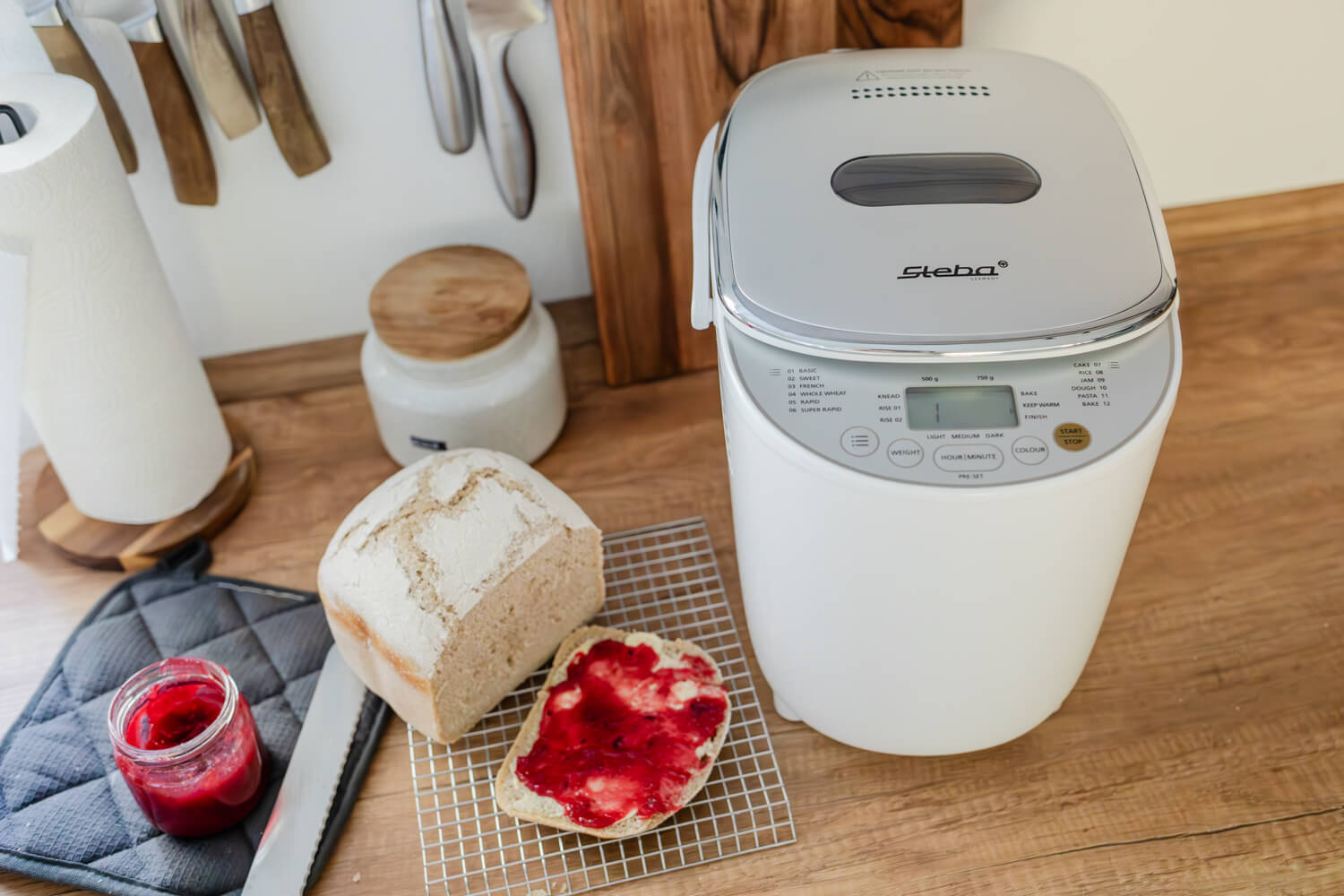 Steba BM 3 Brotbackautomat – Frisches Brot auf Knopfdruck | Automatisch Backen, Kneten & Gären 9