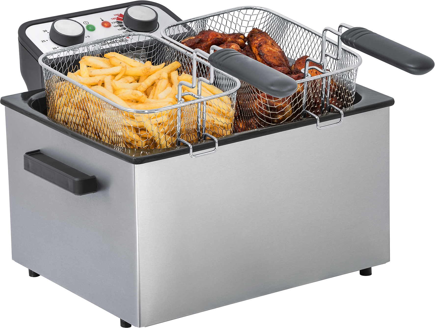 Steba DF 300 Edelstahl Fritteuse 5,0 L – Große Frittierwanne für knusprige Ergebnisse 6