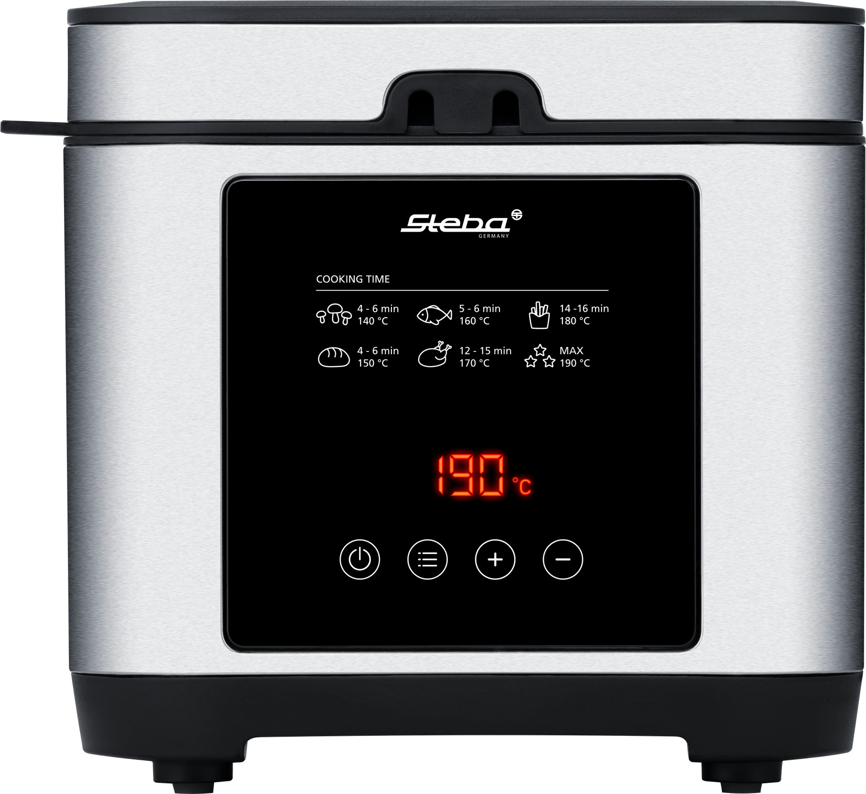 Steba DF 150 Fritteuse – Elektrische Haushalts-Fritteuse für knusprige Ergebnisse