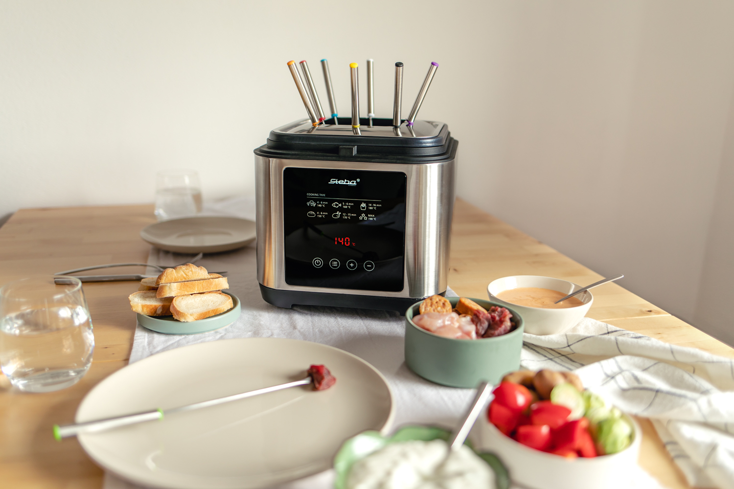 Steba DF 150 F Fritteuse & Fondue-Set – 2-in-1 Multifunktions-Frittiergerät für perfekte Ergebnisse 5