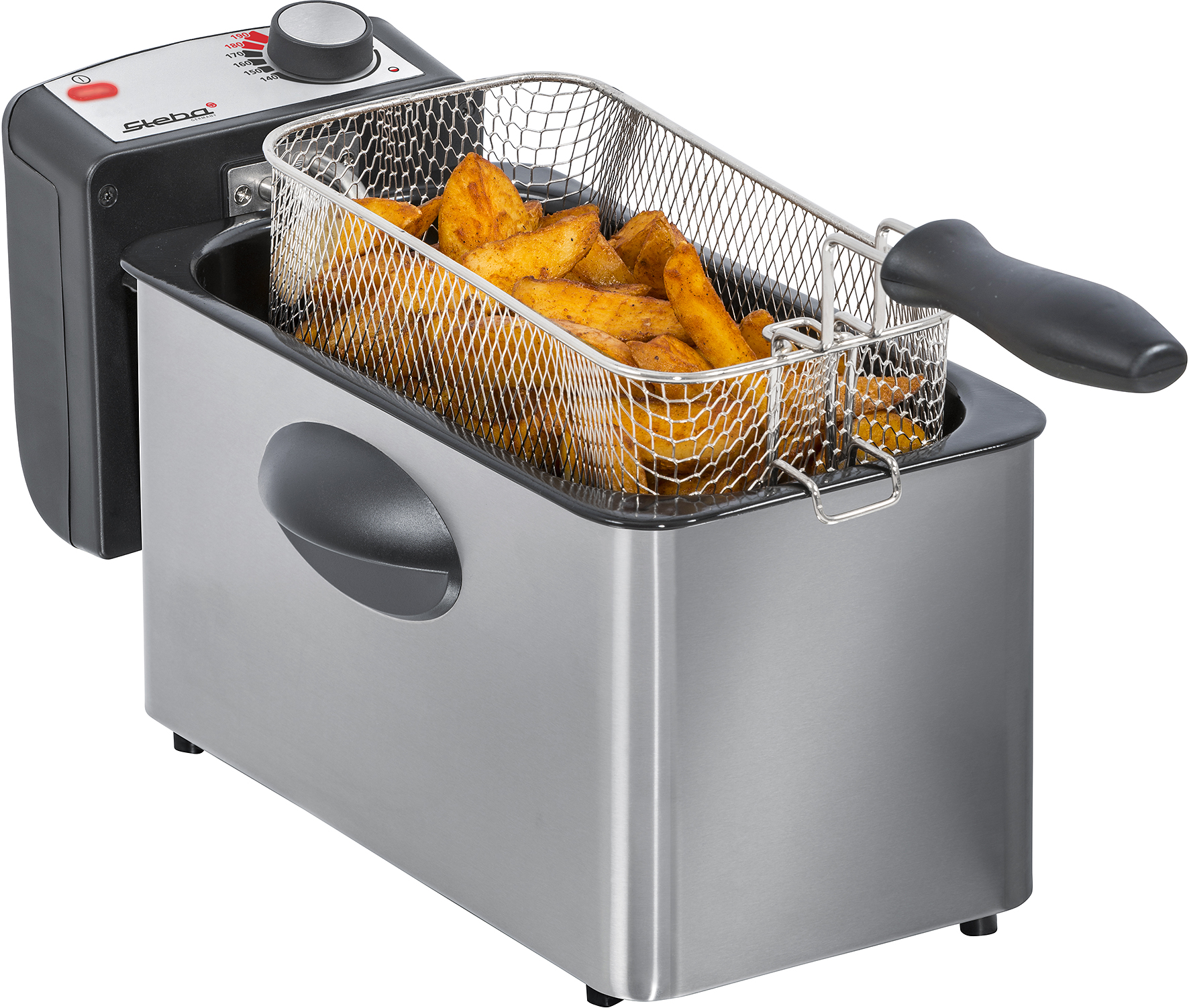Steba DF 180 Fritteuse Edelstahl 3 Liter – Elektrische Heißöl-Fritteuse für knusprige Ergebnisse 4