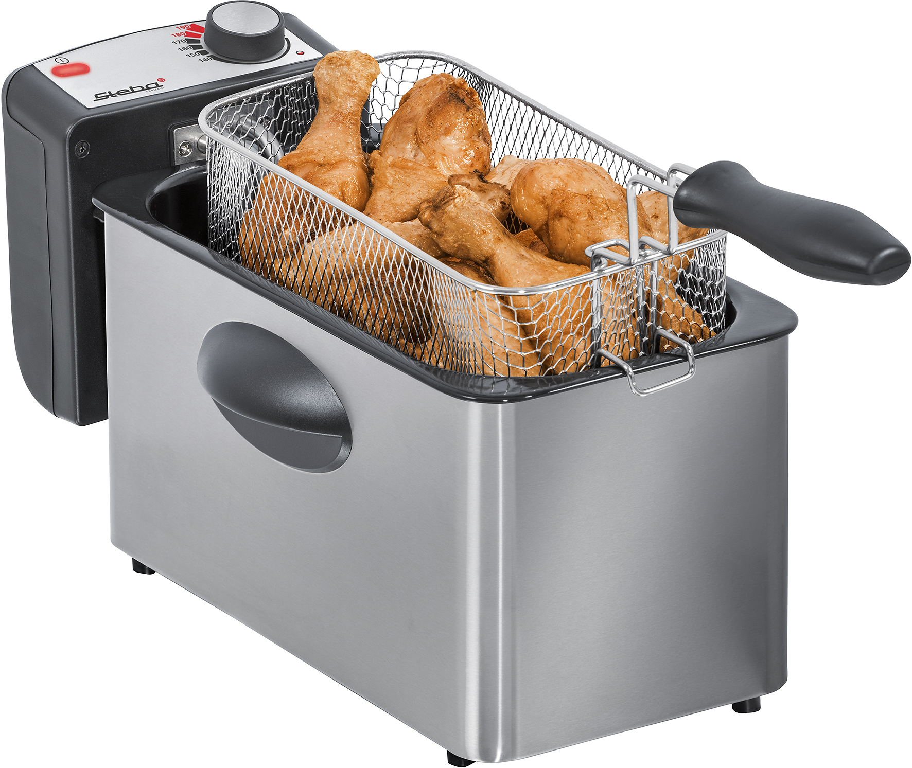 Steba DF 180 Fritteuse Edelstahl 3 Liter – Elektrische Heißöl-Fritteuse für knusprige Ergebnisse 6