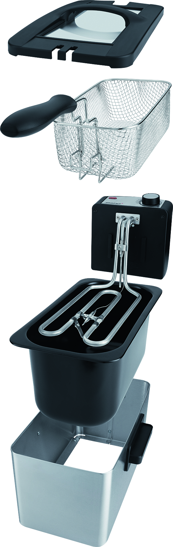 Steba DF 180 Fritteuse Edelstahl 3 Liter – Elektrische Heißöl-Fritteuse für knusprige Ergebnisse 8