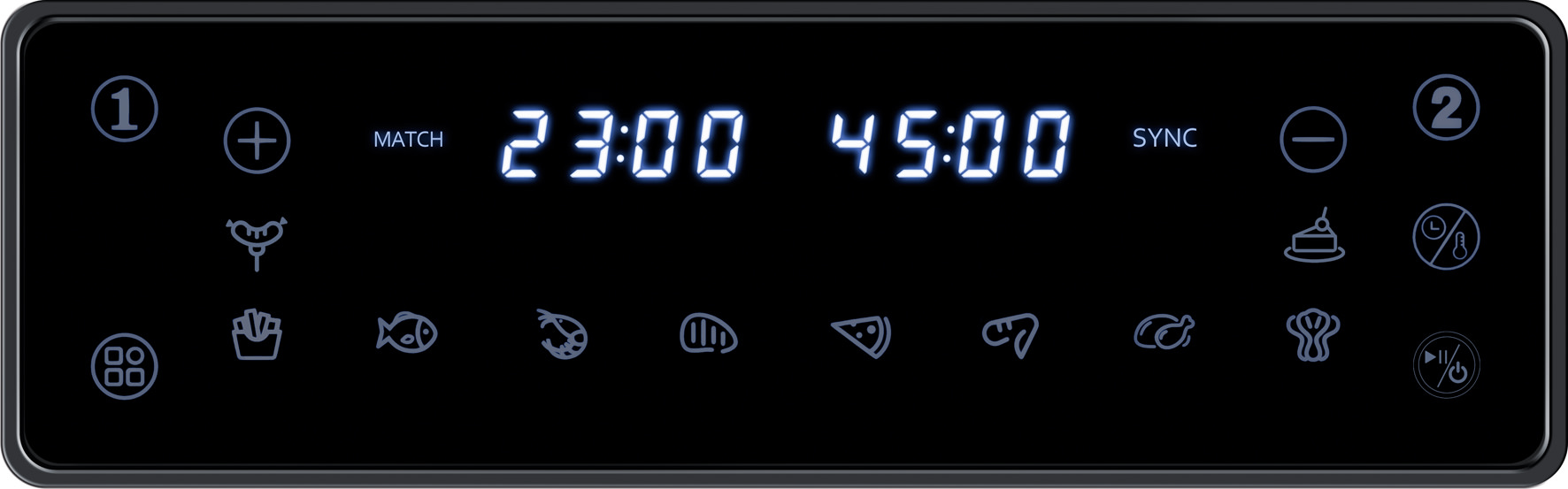 Steba HF 9501 DUO BLACK Heißluftfritteuse – Doppelkammer-Fritteuse für fettarmes, gesundes Kochen 12