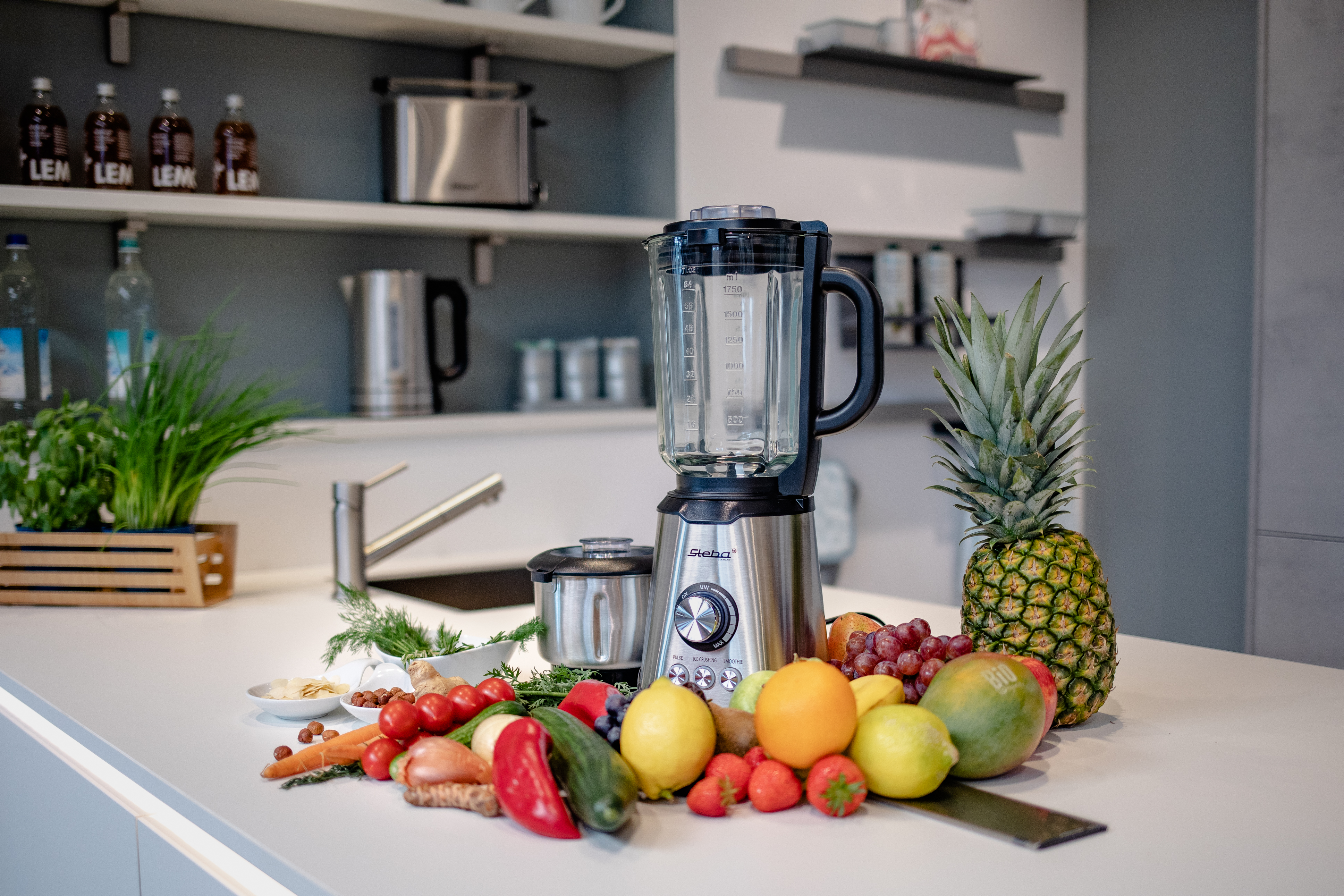 Steba MX 4 Plus Standmixer mit Zerkleinerer – Leistungsstarker Hochleistungsmixer für Smoothies, Suppen & mehr 7