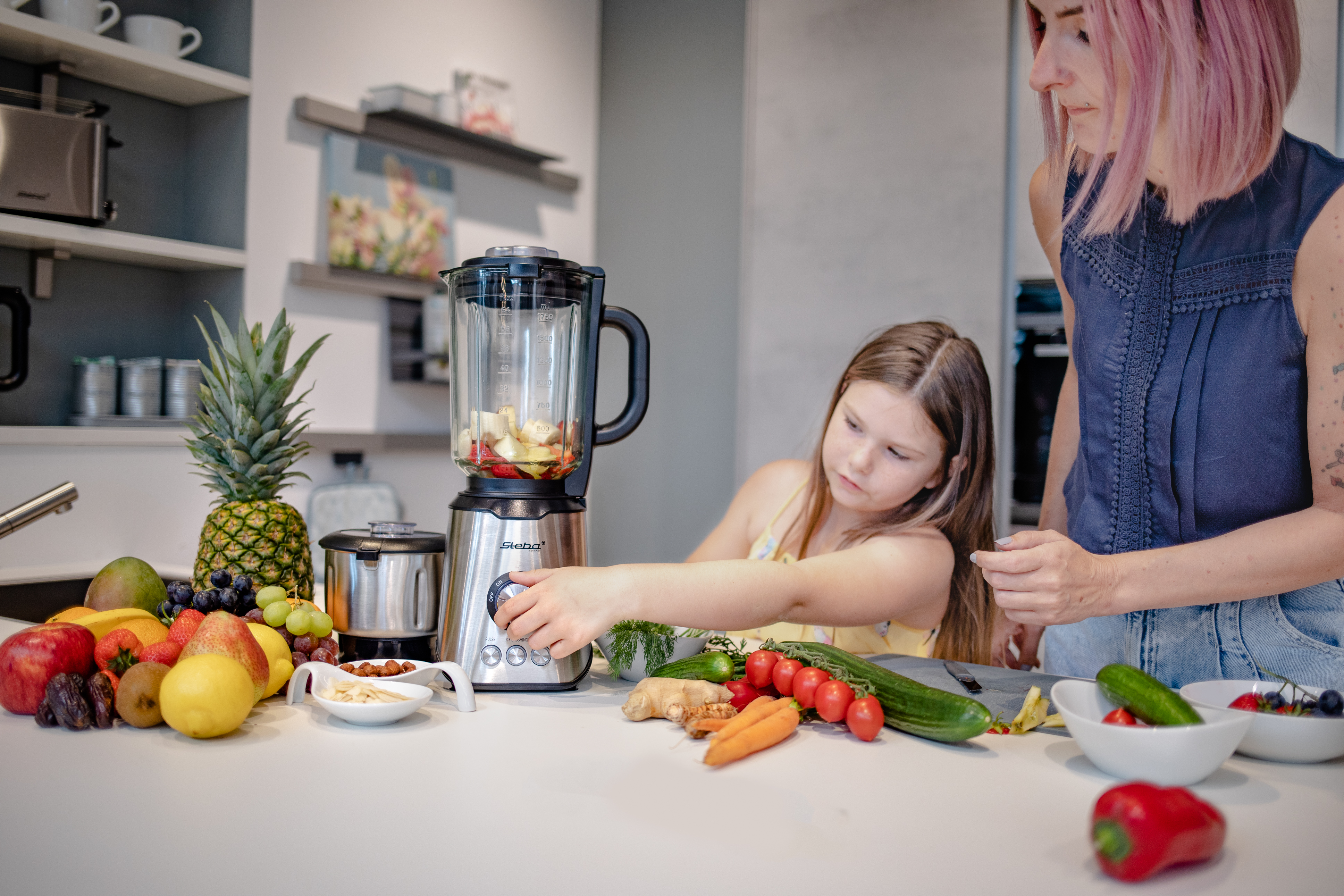 Steba MX 4 Plus Standmixer mit Zerkleinerer – Leistungsstarker Hochleistungsmixer für Smoothies, Suppen & mehr 8
