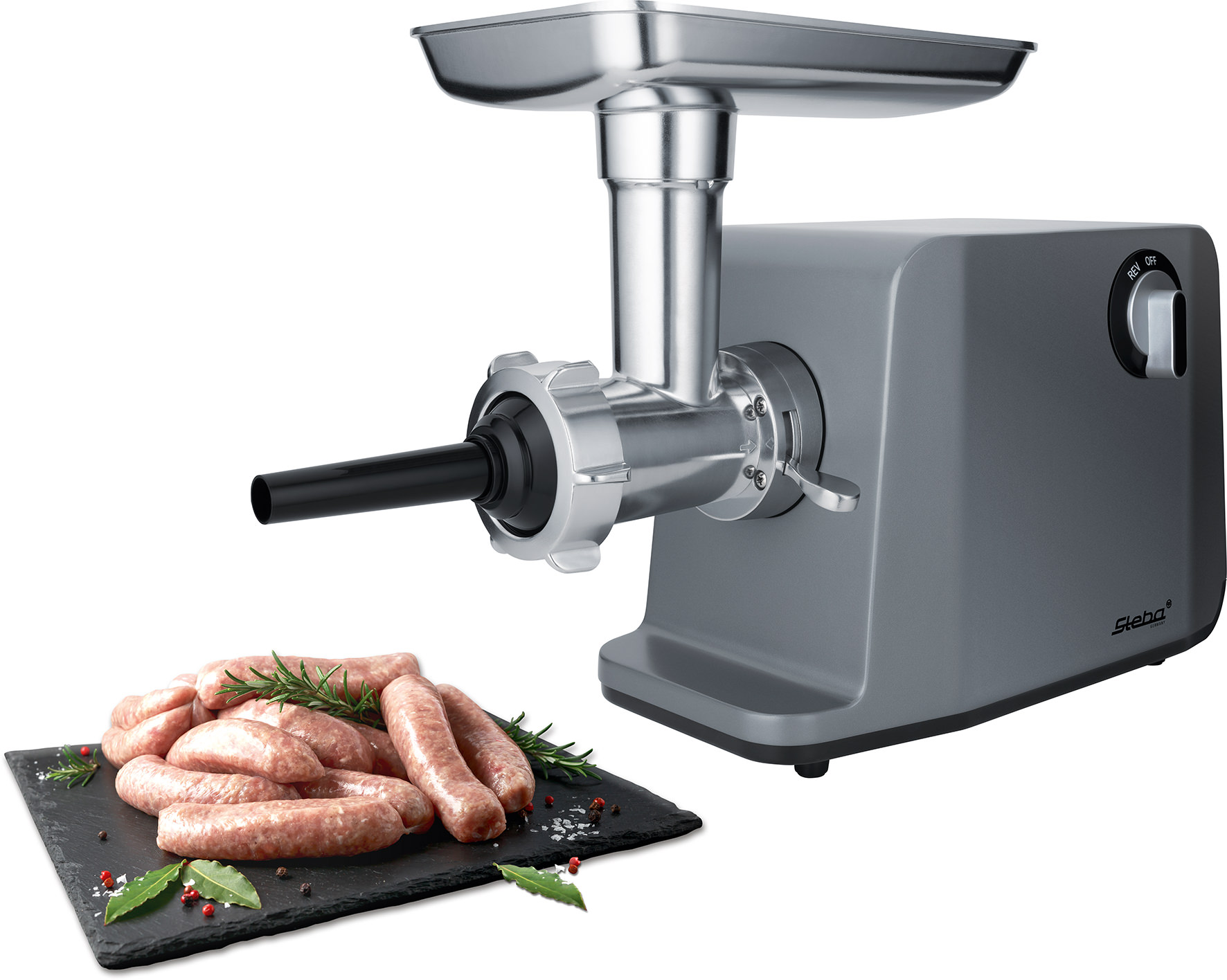 Steba MG 3000 PRO Fleischwolf – Leistungsstarker Profi-Fleischwolf für frisches Hackfleisch & Wurstherstellung 8