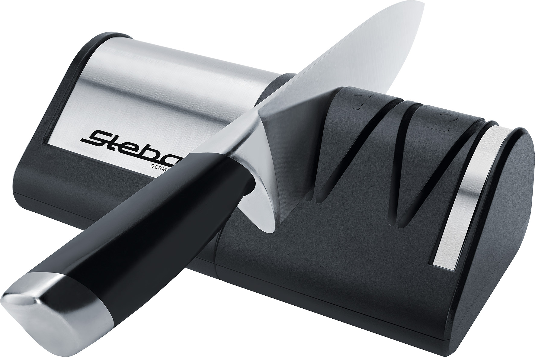 Steba KS 1 Messerschärfer – Elektrischer Schleifer für messerscharfe Klingen im Handumdrehen 2