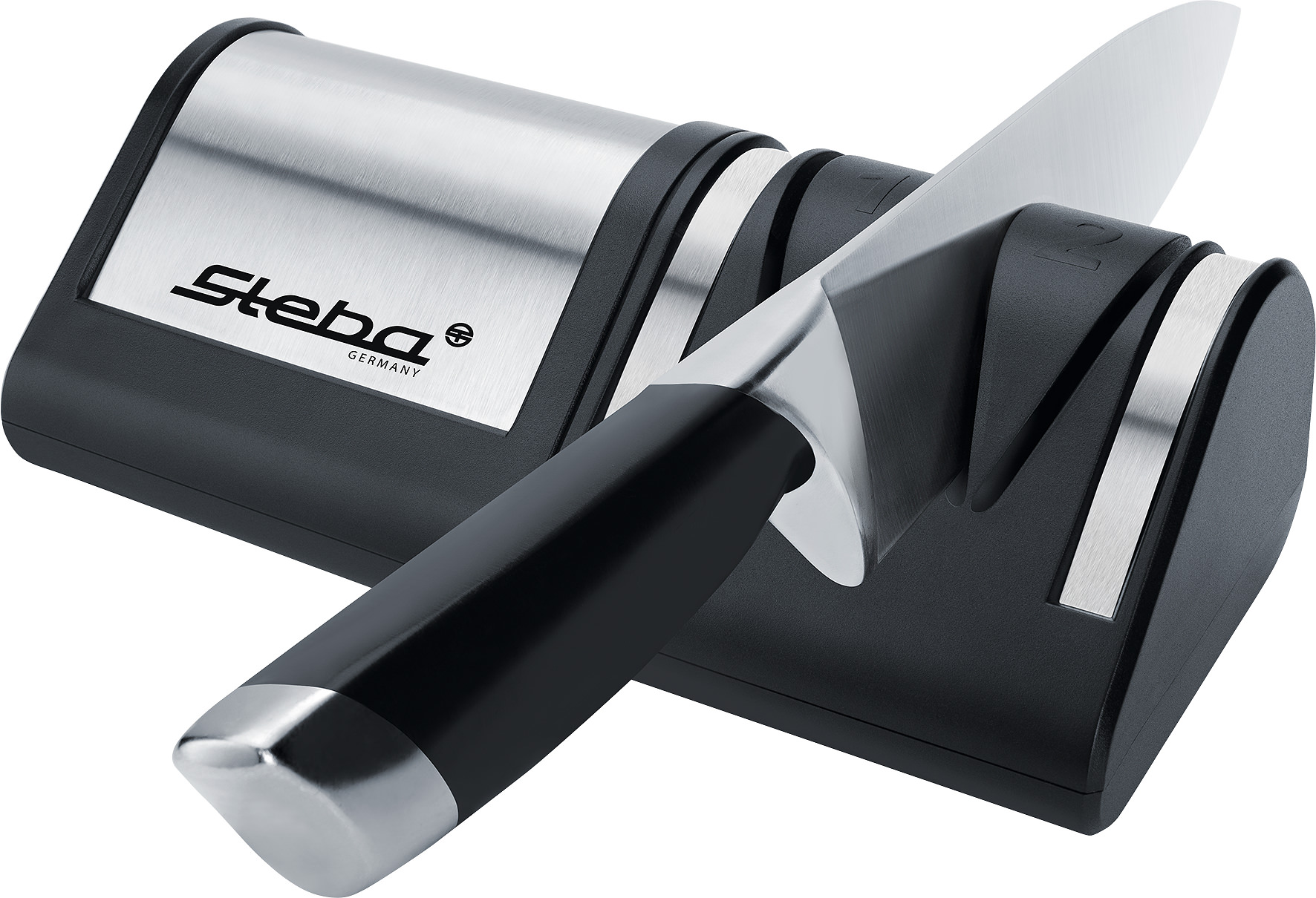Steba KS 1 Messerschärfer – Elektrischer Schleifer für messerscharfe Klingen im Handumdrehen 3