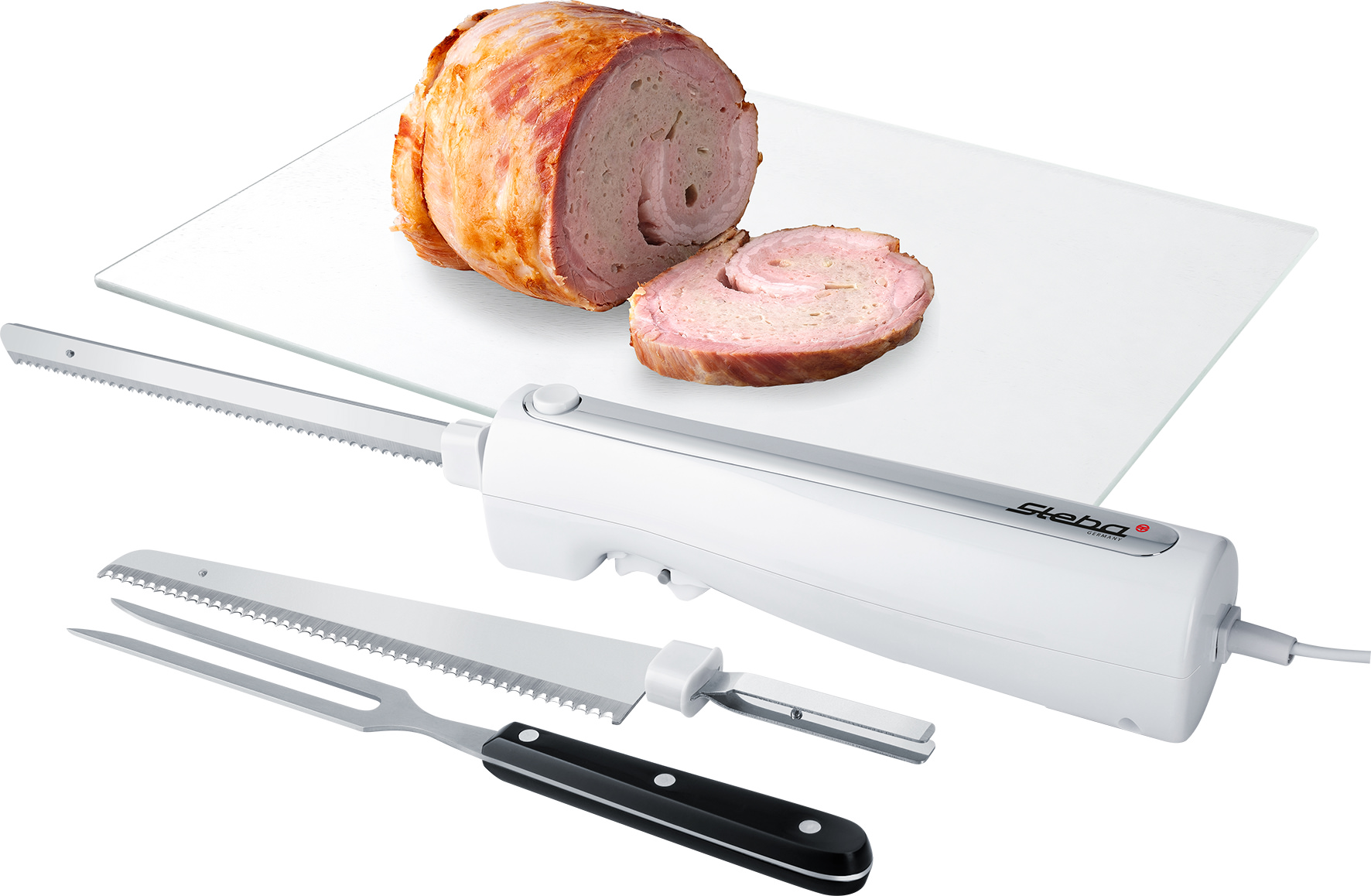Steba EM 3 Elektromesser – Elektrisches Küchenmesser für müheloses Schneiden von Fleisch, Brot & mehr 2