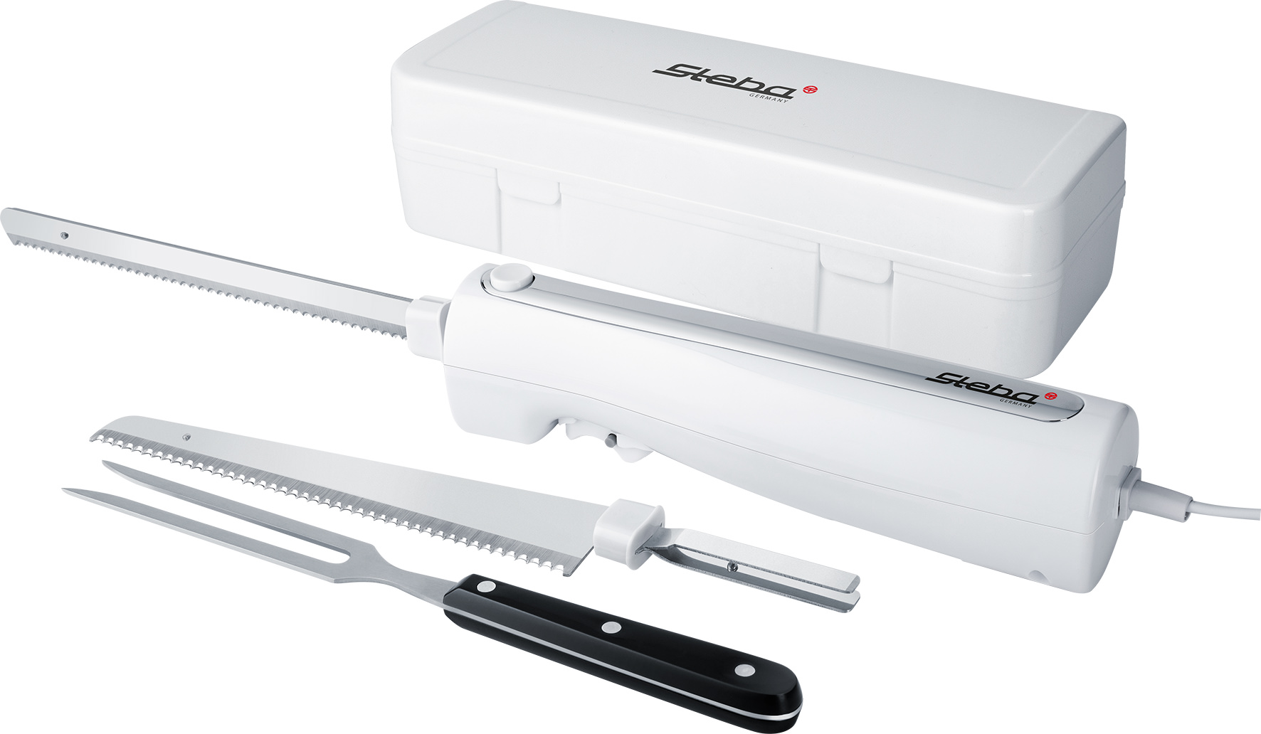 Steba EM 3 Elektromesser – Elektrisches Küchenmesser für müheloses Schneiden von Fleisch, Brot & mehr 3