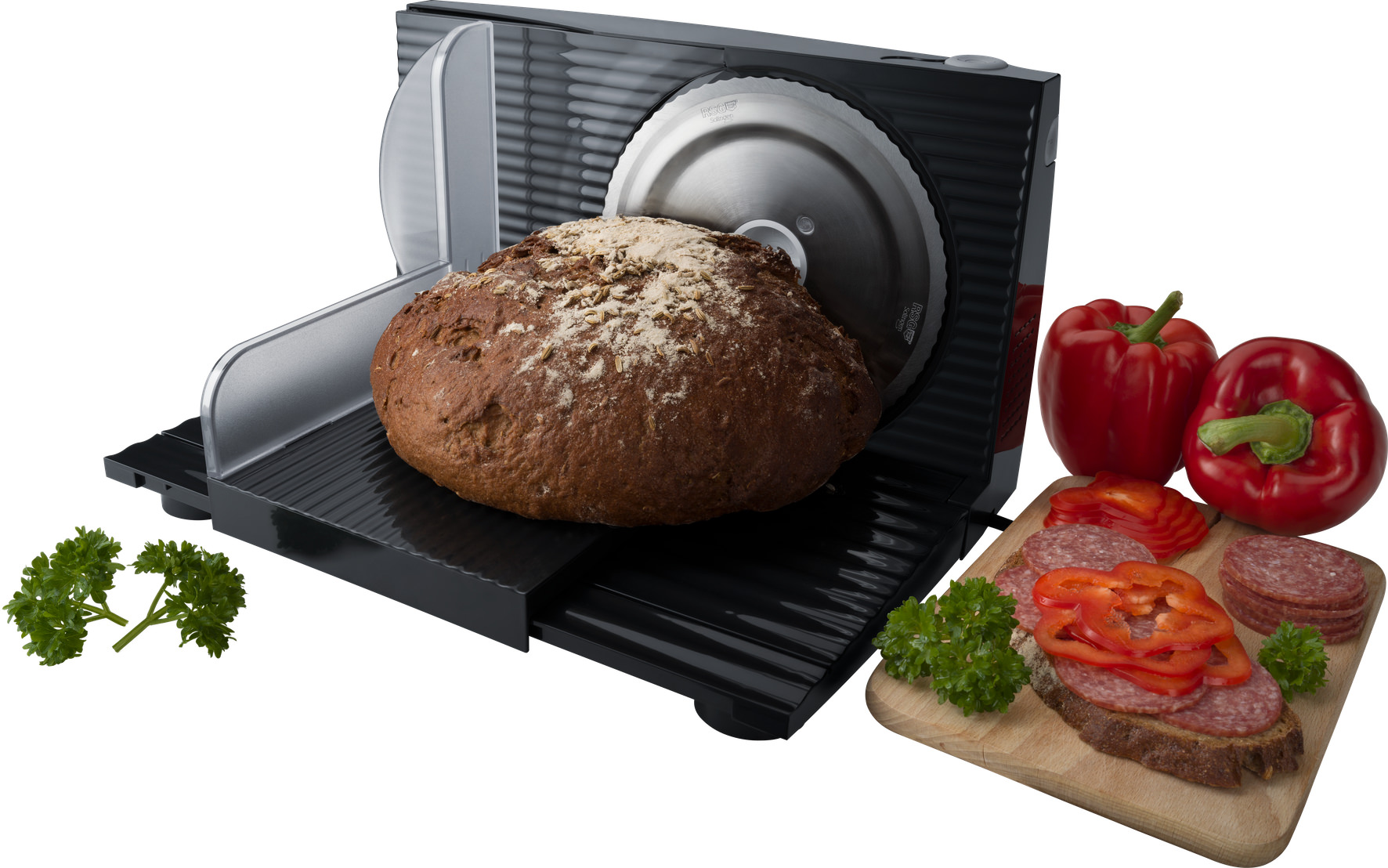 Steba AS 100 Allesschneider – Präzises Schneiden von Wurst, Käse & Brot mit scharfer Edelstahlklinge 5