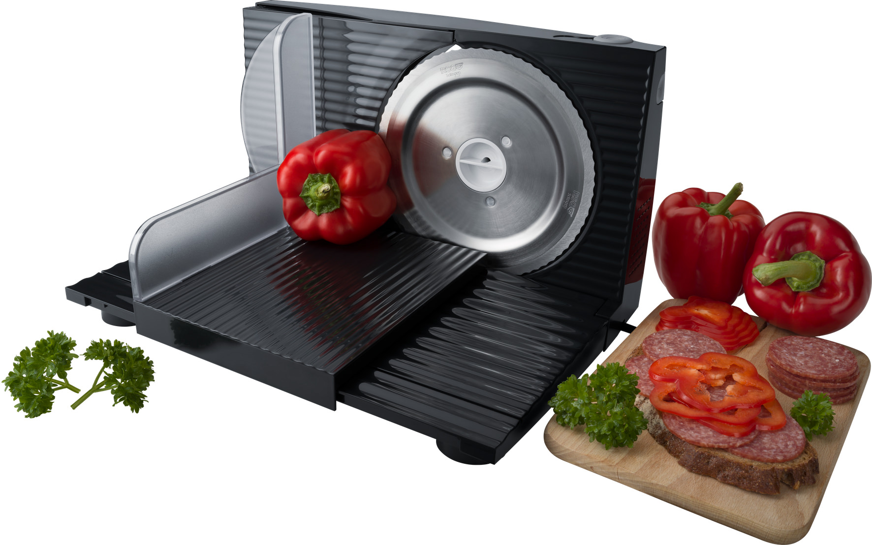 Steba AS 100 Allesschneider – Präzises Schneiden von Wurst, Käse & Brot mit scharfer Edelstahlklinge 7