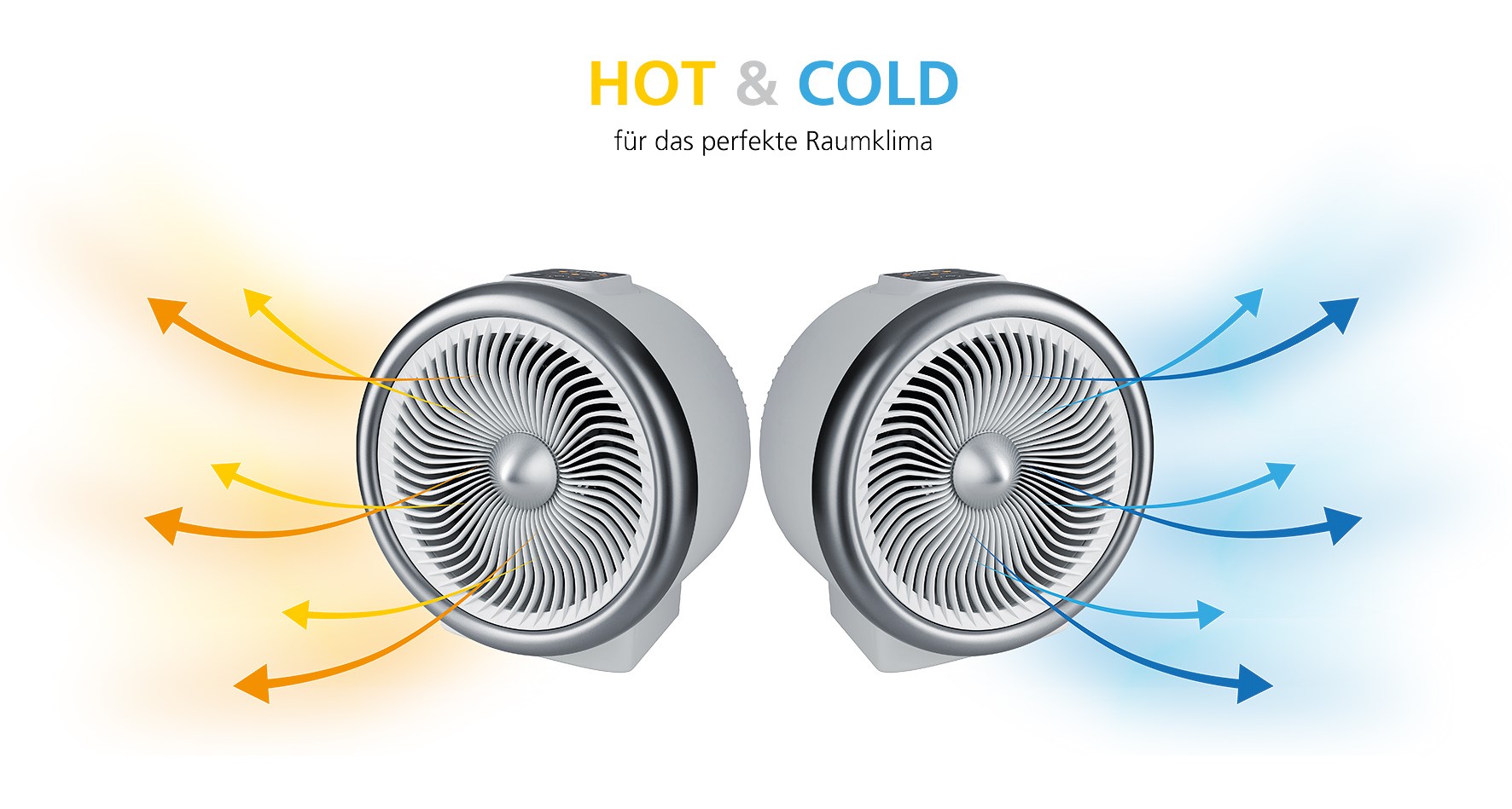 Steba VTH 2 HOT & COLD Ventilator-Heizlüfter – 2-in-1 Klimagerät für Sommer & Winter 10