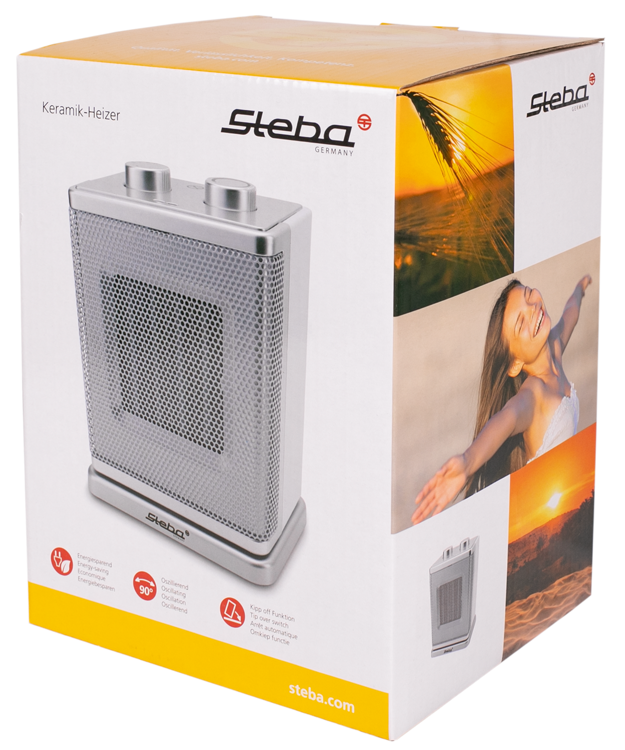 Steba KH 4 Keramik-Heizer – Energieeffizienter Raumheizer mit Keramik-Heiztechnologie 7