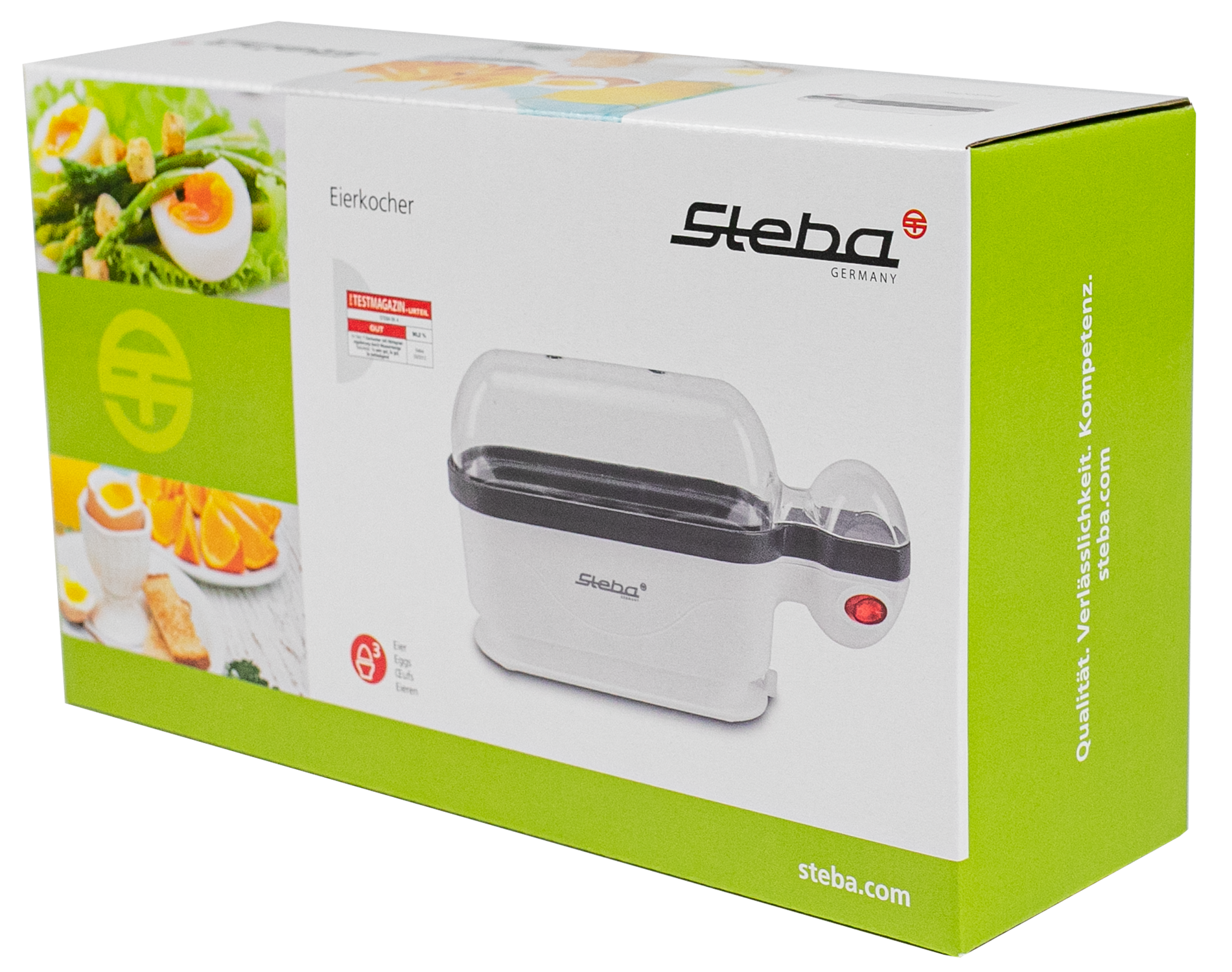 Steba EK 4 Eierkocher für 3 Eier – kompakter Frühstückshelfer mit automatischer Abschaltung 2