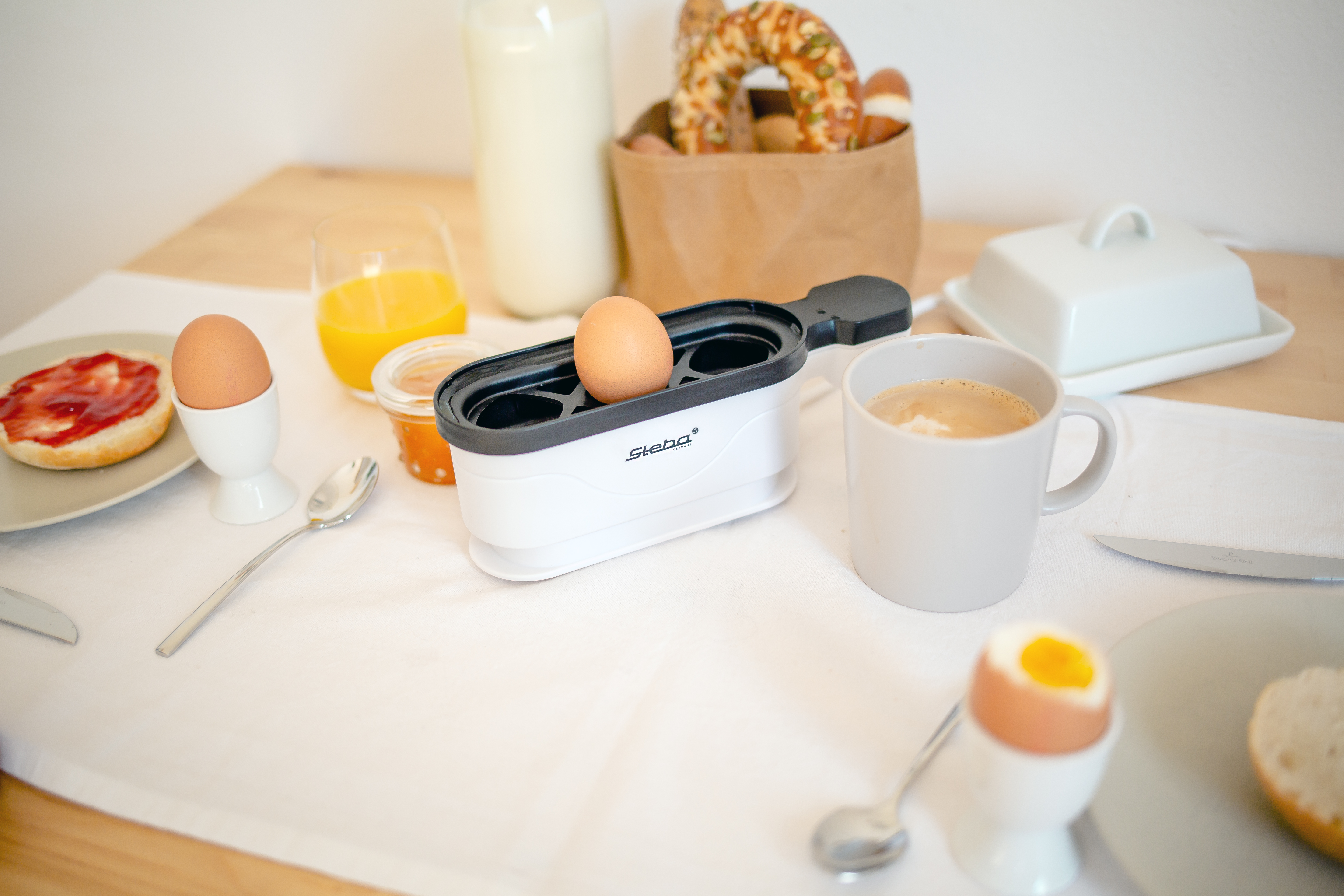 Steba EK 4 Eierkocher für 3 Eier – kompakter Frühstückshelfer mit automatischer Abschaltung 10