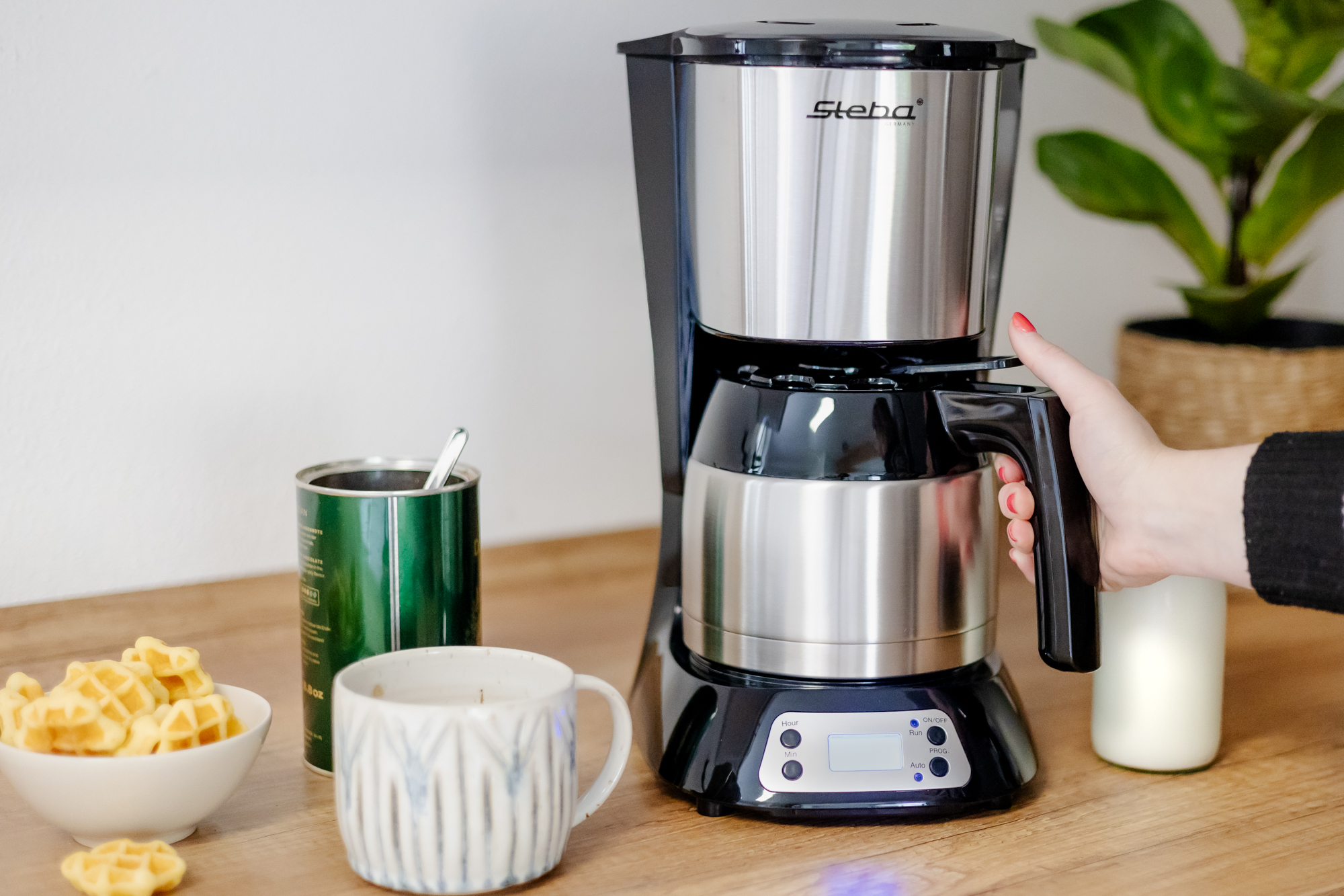 Steba KM F3 Filterkaffeemaschine Thermo – Aromatischer Kaffeegenuss mit Thermokanne 15