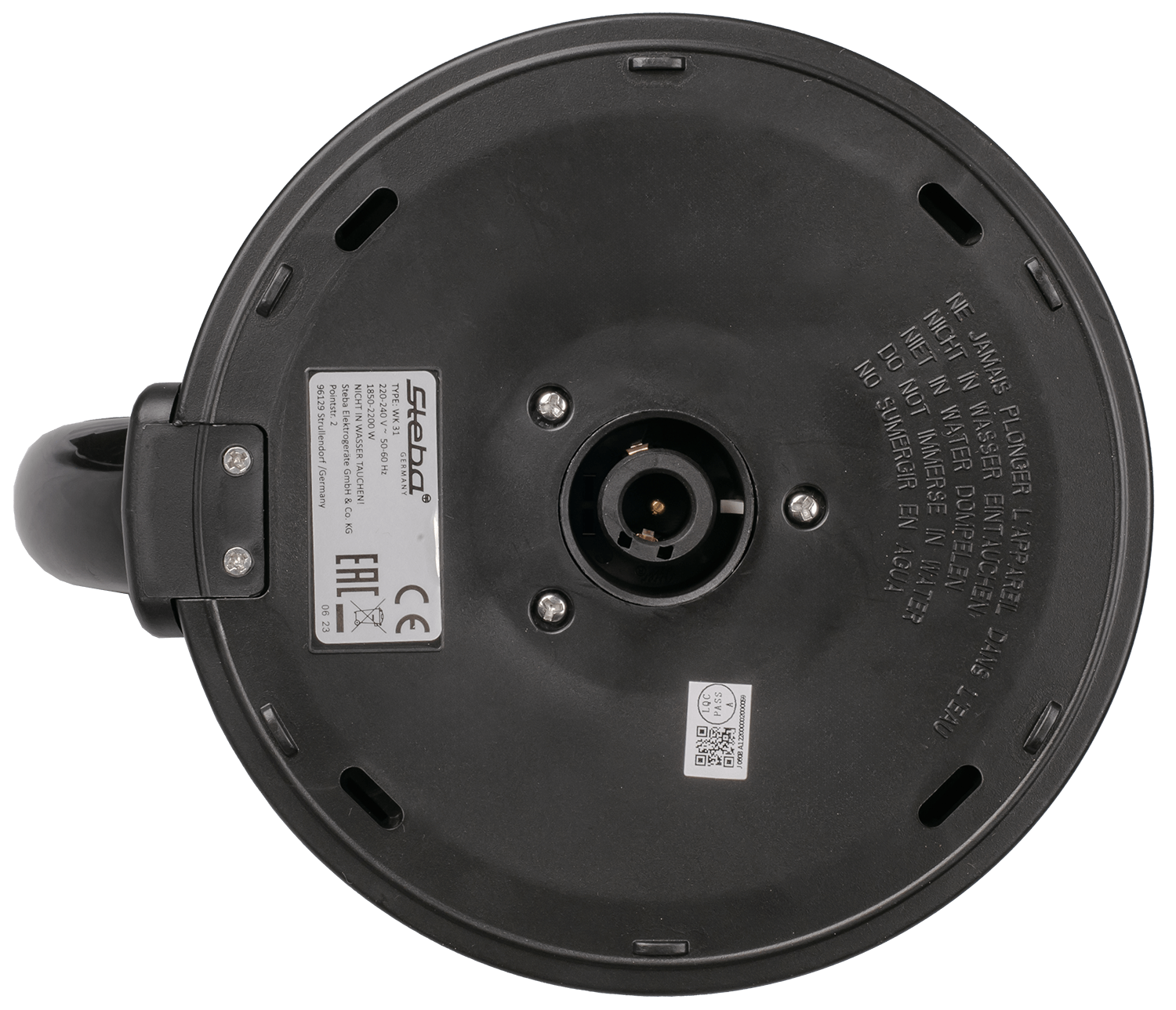 Steba WK 31 Thermo Wasserkocher – Präzise Temperaturkontrolle für perfekten Tee & Kaffee 3