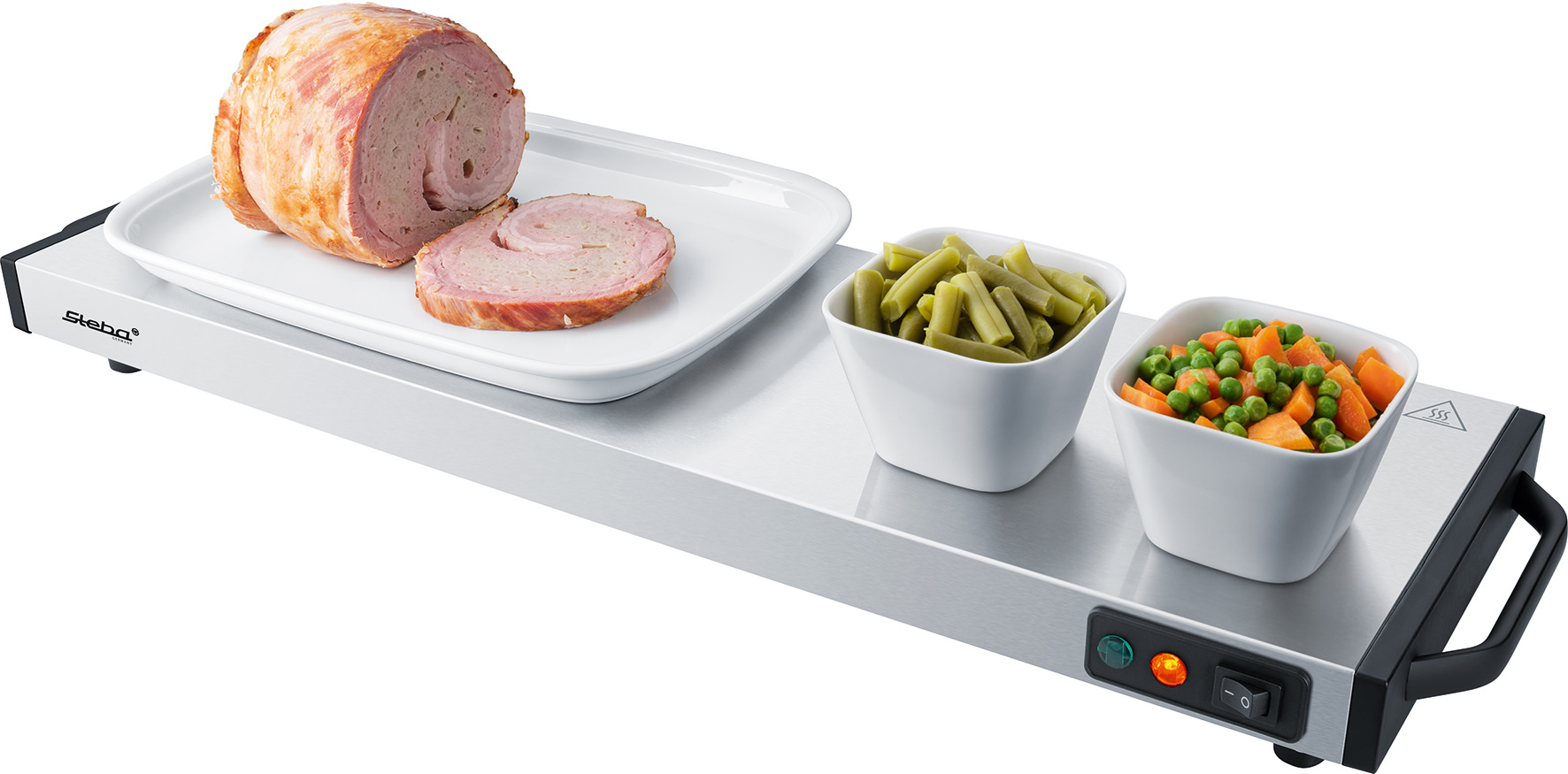Steba WP 120 Wärmespeicherplatte – Speisen warmhalten & servierfertig präsentieren 2