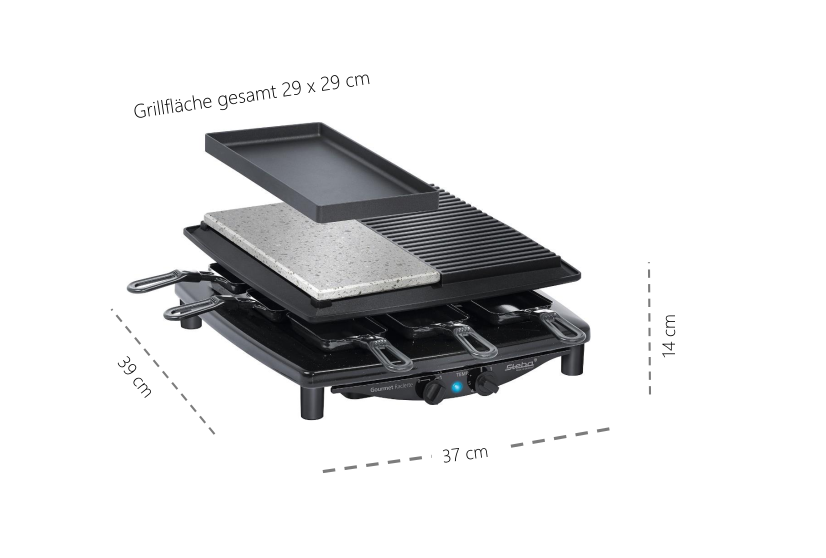 Steba RC 4 Plus Deluxe Reiskocher – Automatisch Kochen & Warmhalten, mit Dampfgarer-Funktion 3