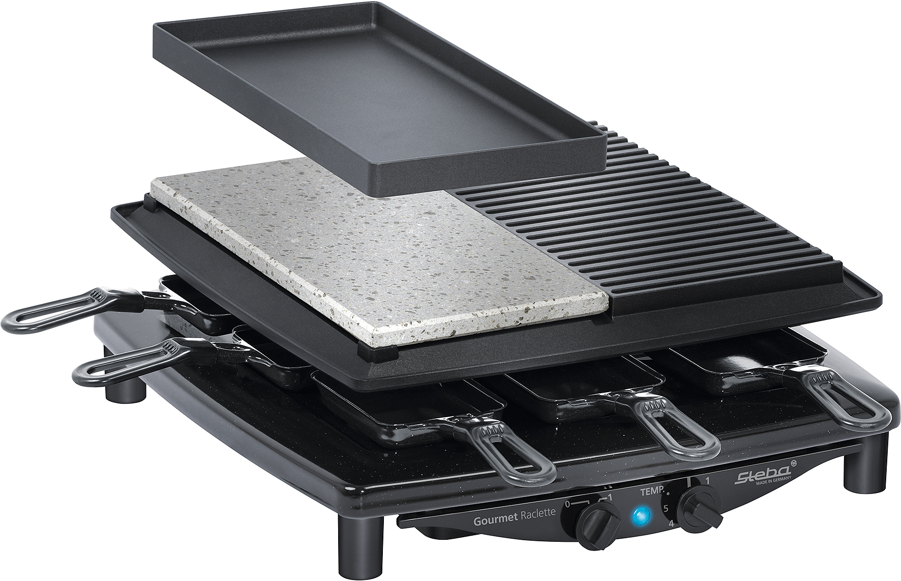 Steba RC 4 Plus Deluxe Reiskocher – Automatisch Kochen & Warmhalten, mit Dampfgarer-Funktion 8