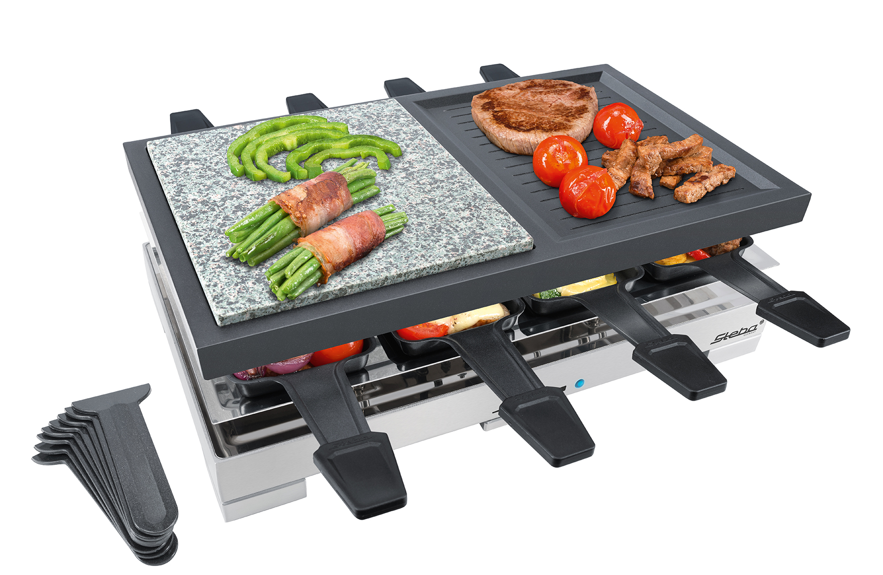 Steba RC 88 Kombi-Raclette – Raclette & Grill in einem Gerät für gesellige Runden 3