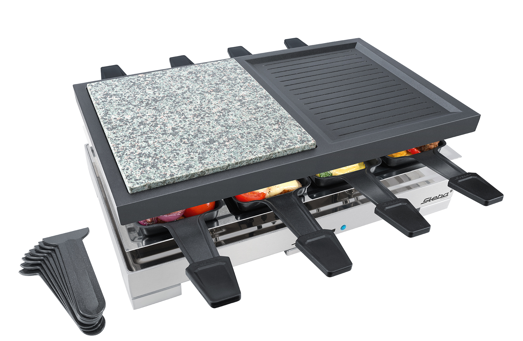 Steba RC 88 Kombi-Raclette – Raclette & Grill in einem Gerät für gesellige Runden 5
