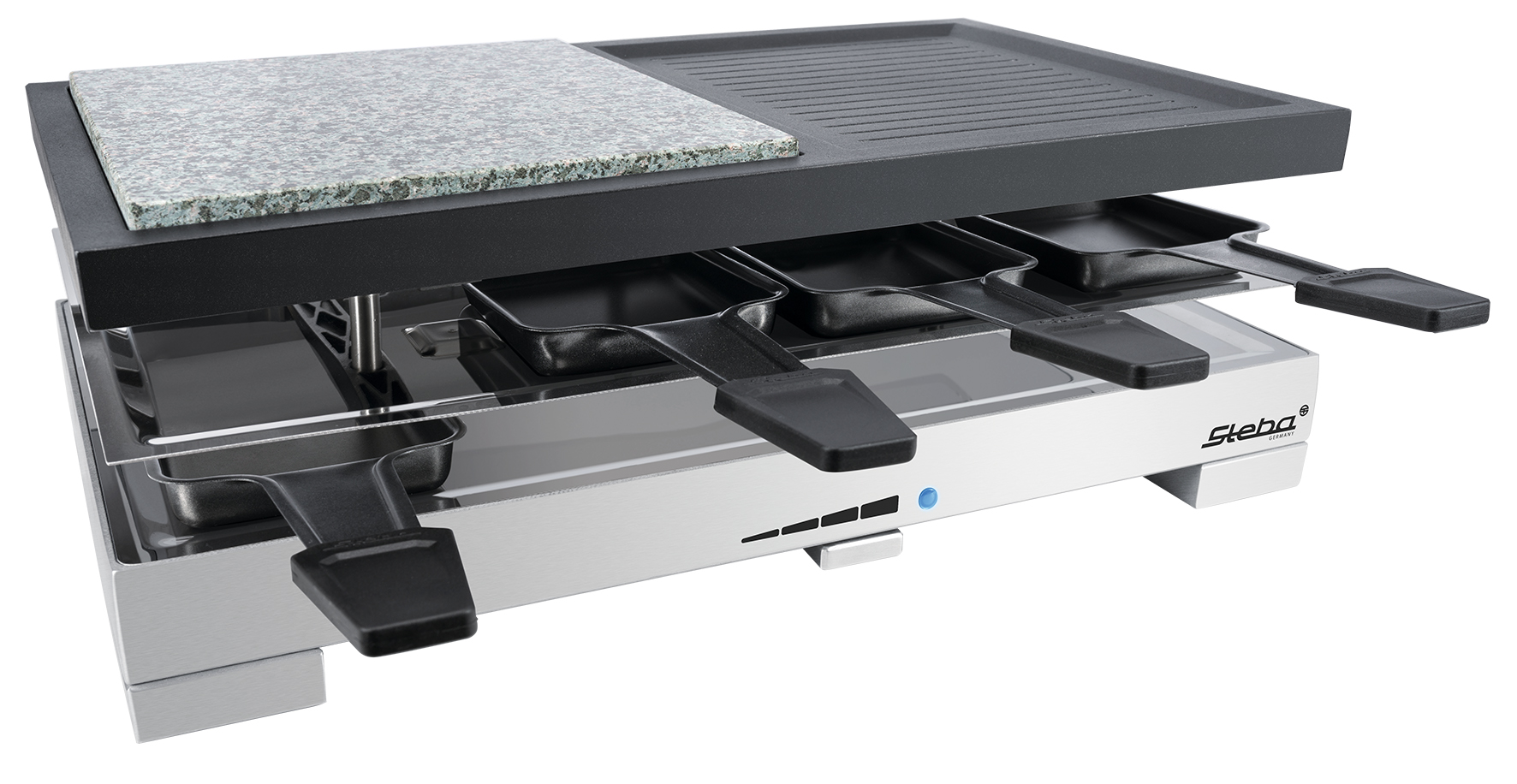 Steba RC 88 Kombi-Raclette – Raclette & Grill in einem Gerät für gesellige Runden 7