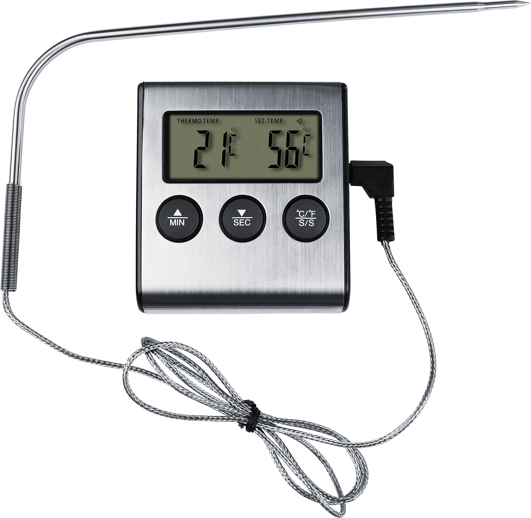 Steba AC 11 Digitales Bratenthermometer – Präzise Fleischtemperaturmessung für perfekte Grill- & Backergebnisse