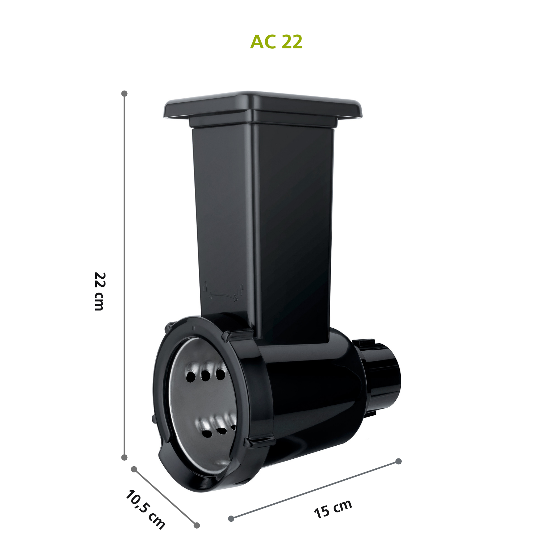 Steba AC 22 Multireibe für MG 3000 – Vielseitiges Zubehör für Ihren Fleischwolf 8